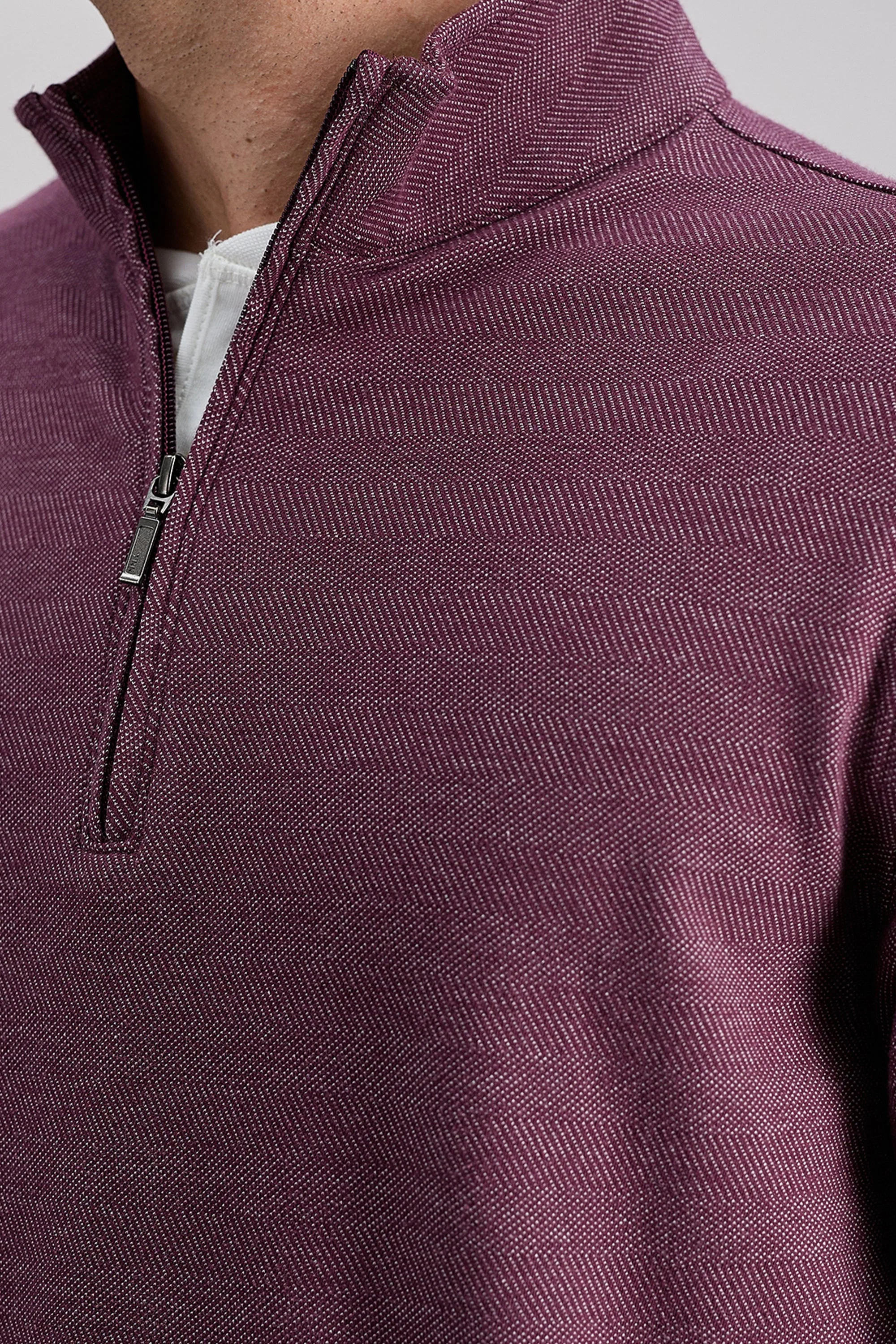 Long Sleeve Quarter Zip Shirt - Image 14
