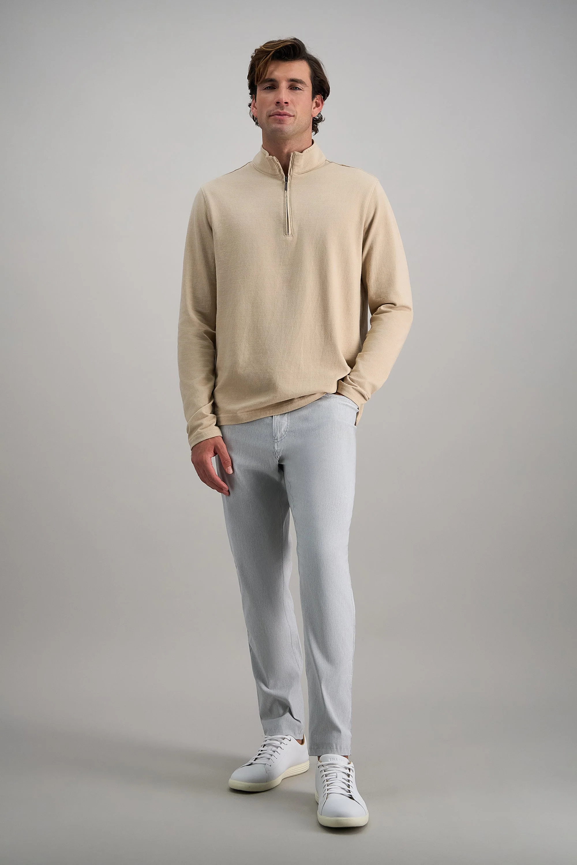 Long Sleeve Quarter Zip Shirt - Image 7