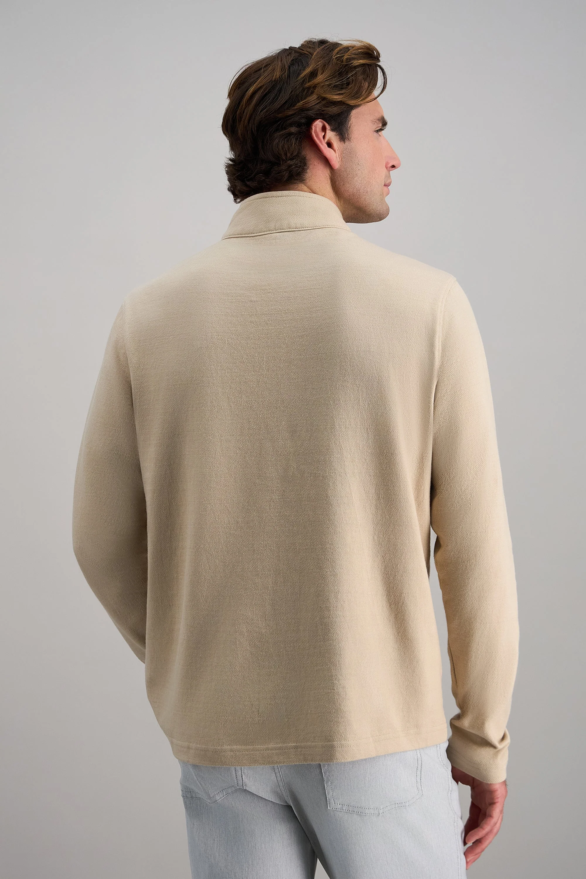 Long Sleeve Quarter Zip Shirt - Image 8