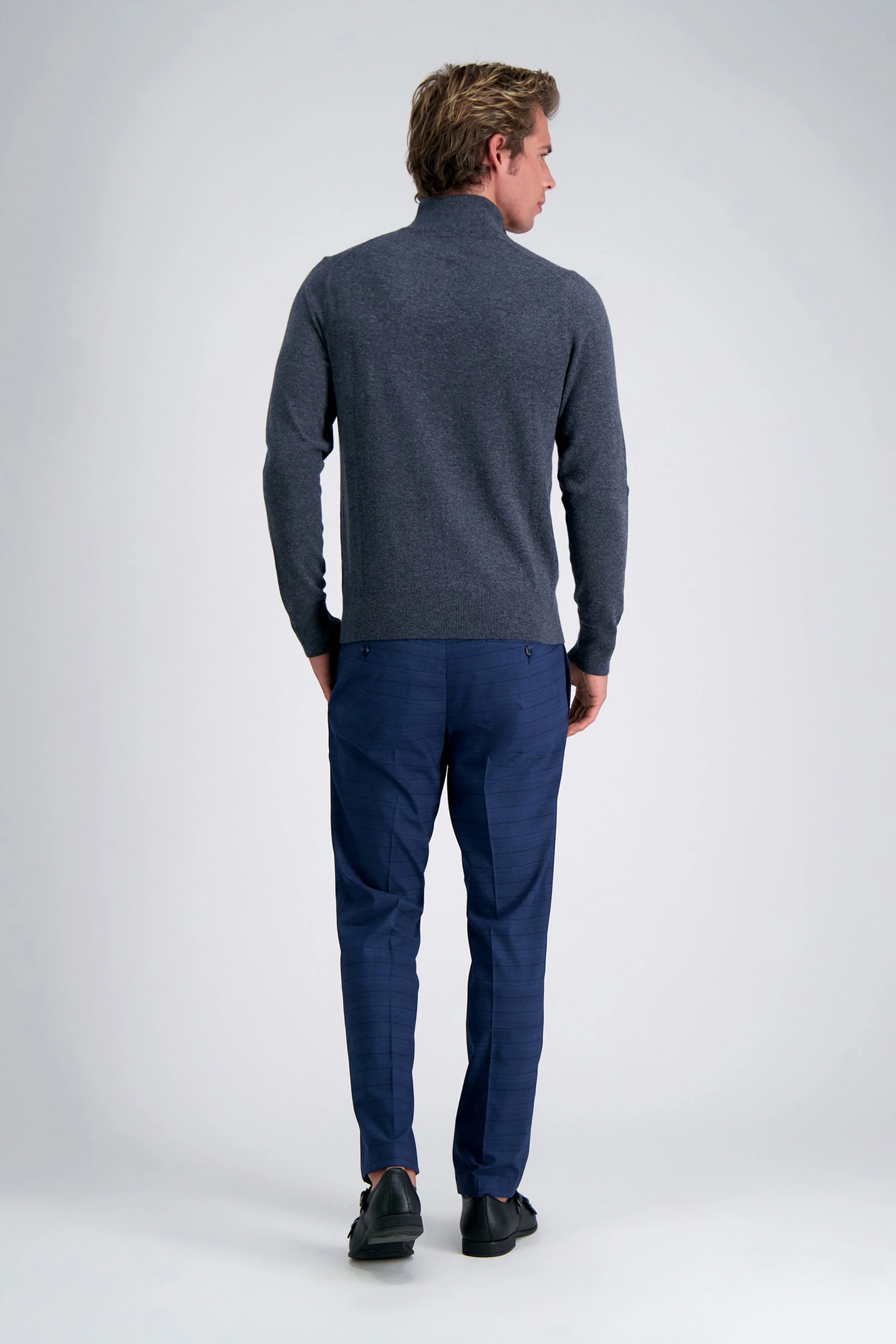 Long Sleeve Zip Sweater - Image 11