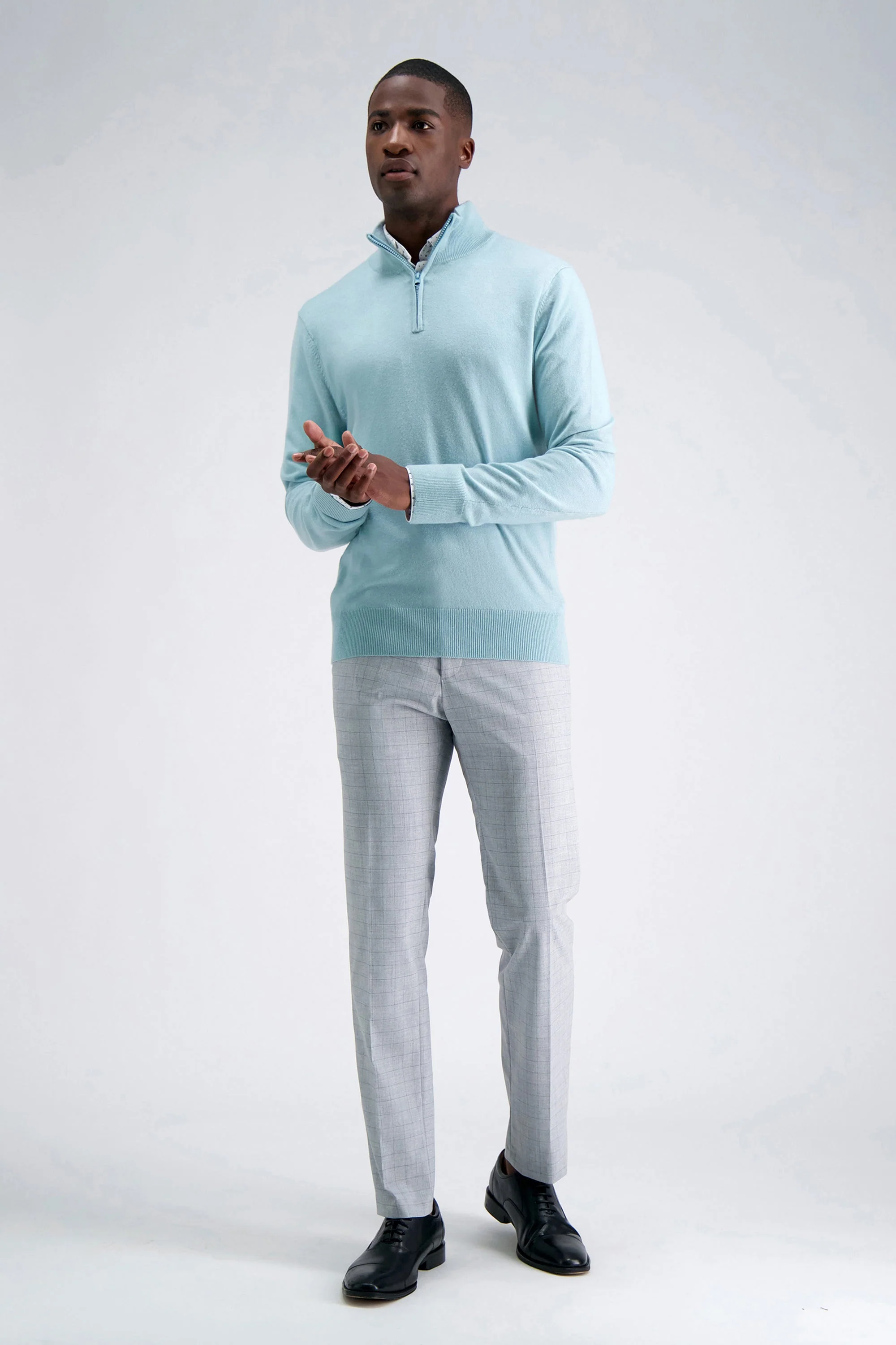 Long Sleeve Zip Sweater - Image 14