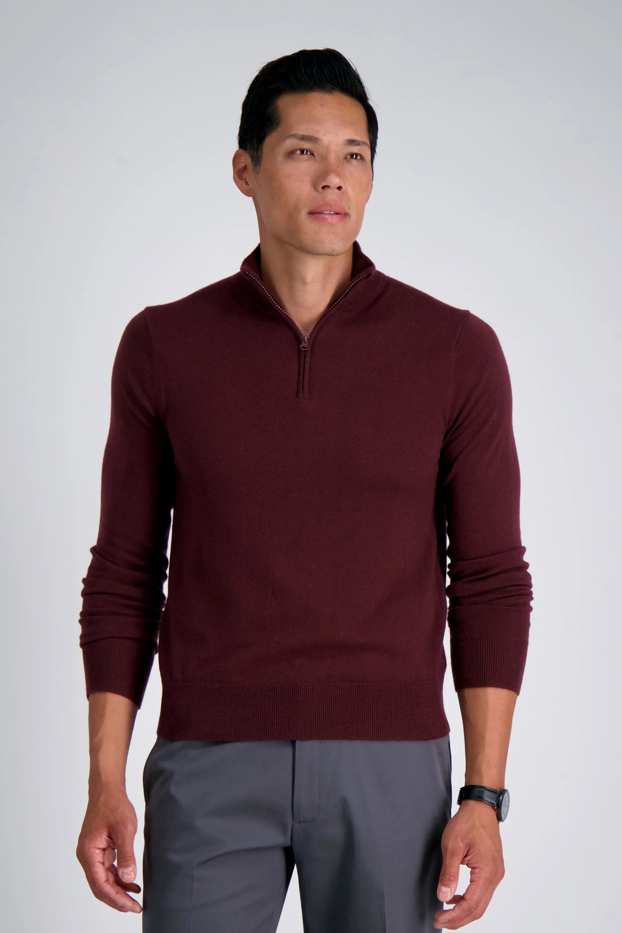 Long Sleeve Zip Sweater - Image 17