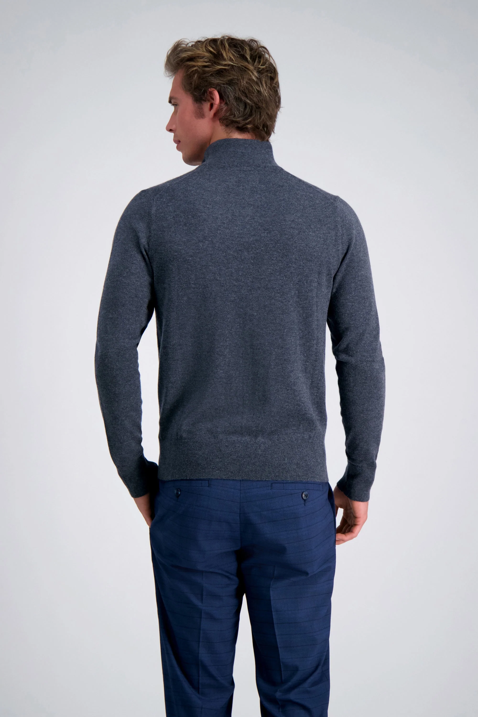 Long Sleeve Zip Sweater - Image 7