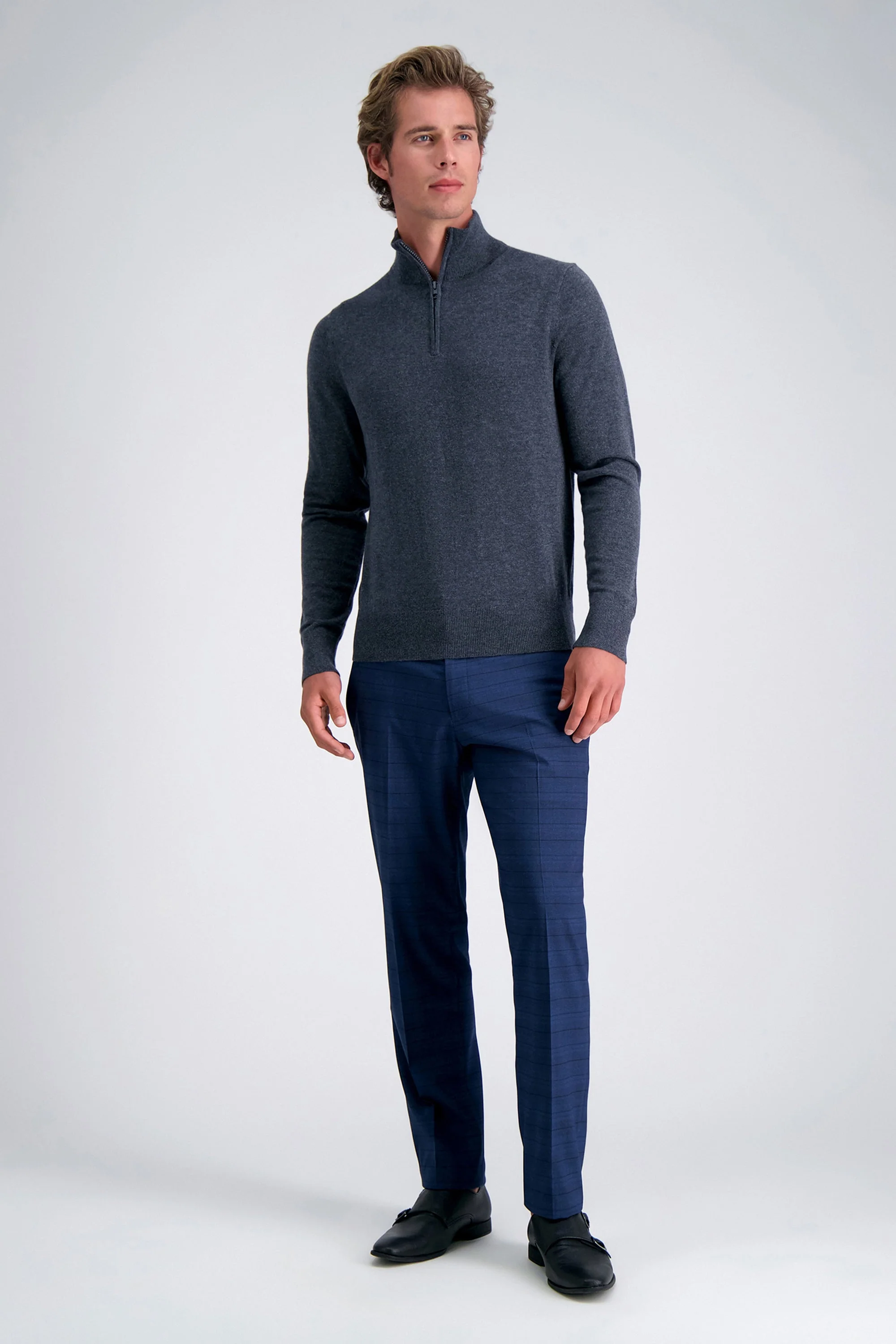 Long Sleeve Zip Sweater - Image 8