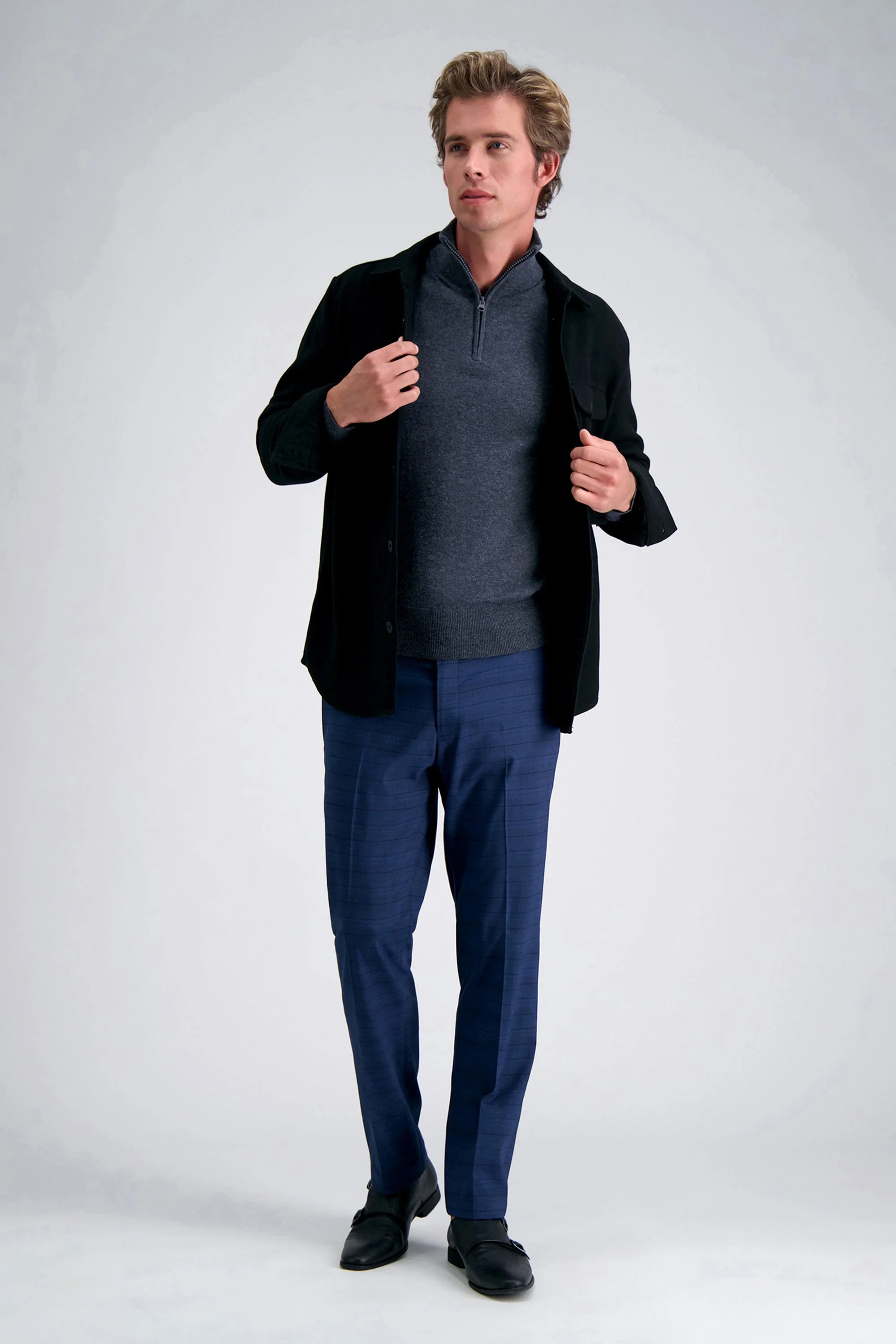 Long Sleeve Zip Sweater - Image 9