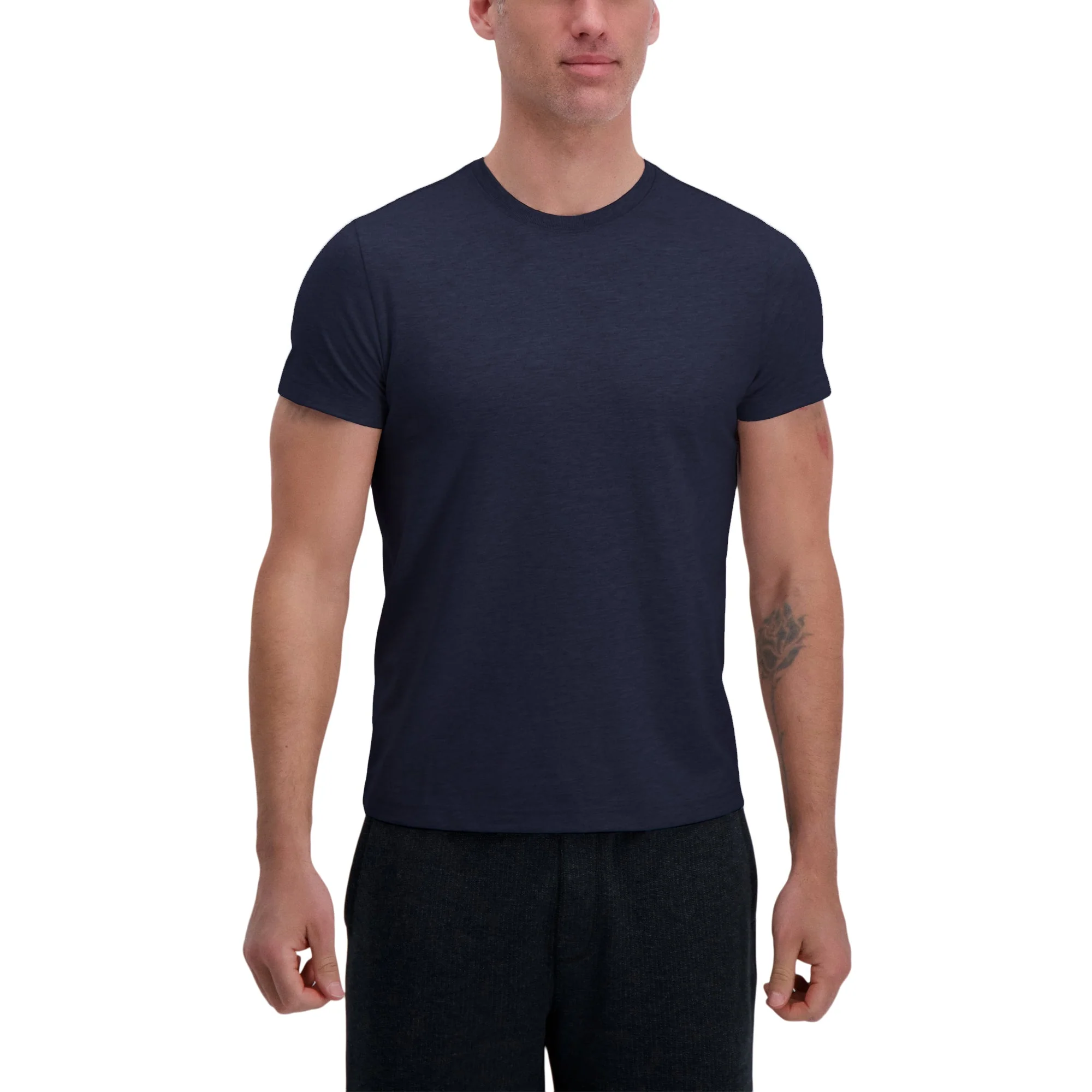 Heavyweight Short Sleeve Crewneck Tee - Black