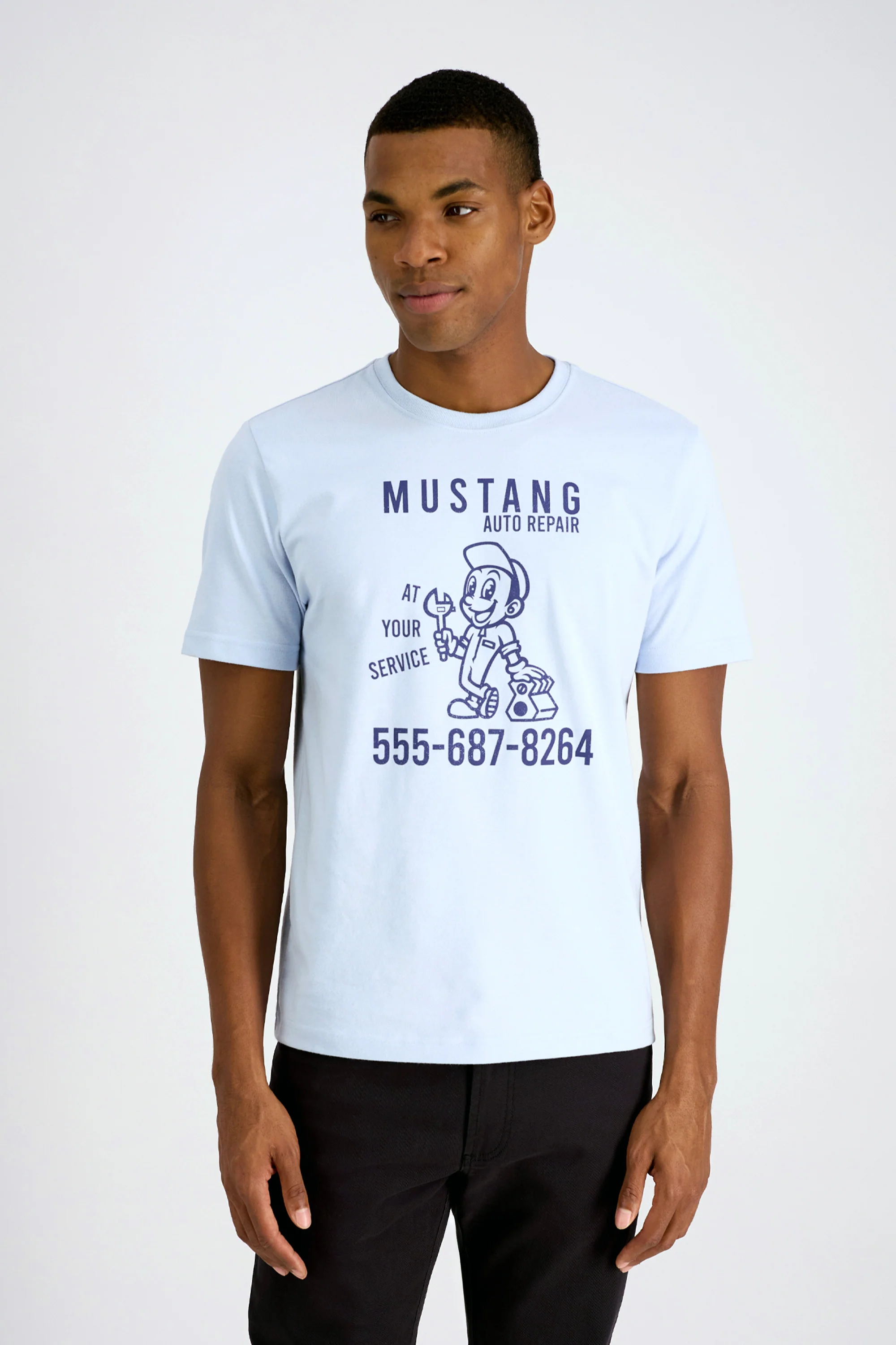 Mustang® Graphic Jersey Tee