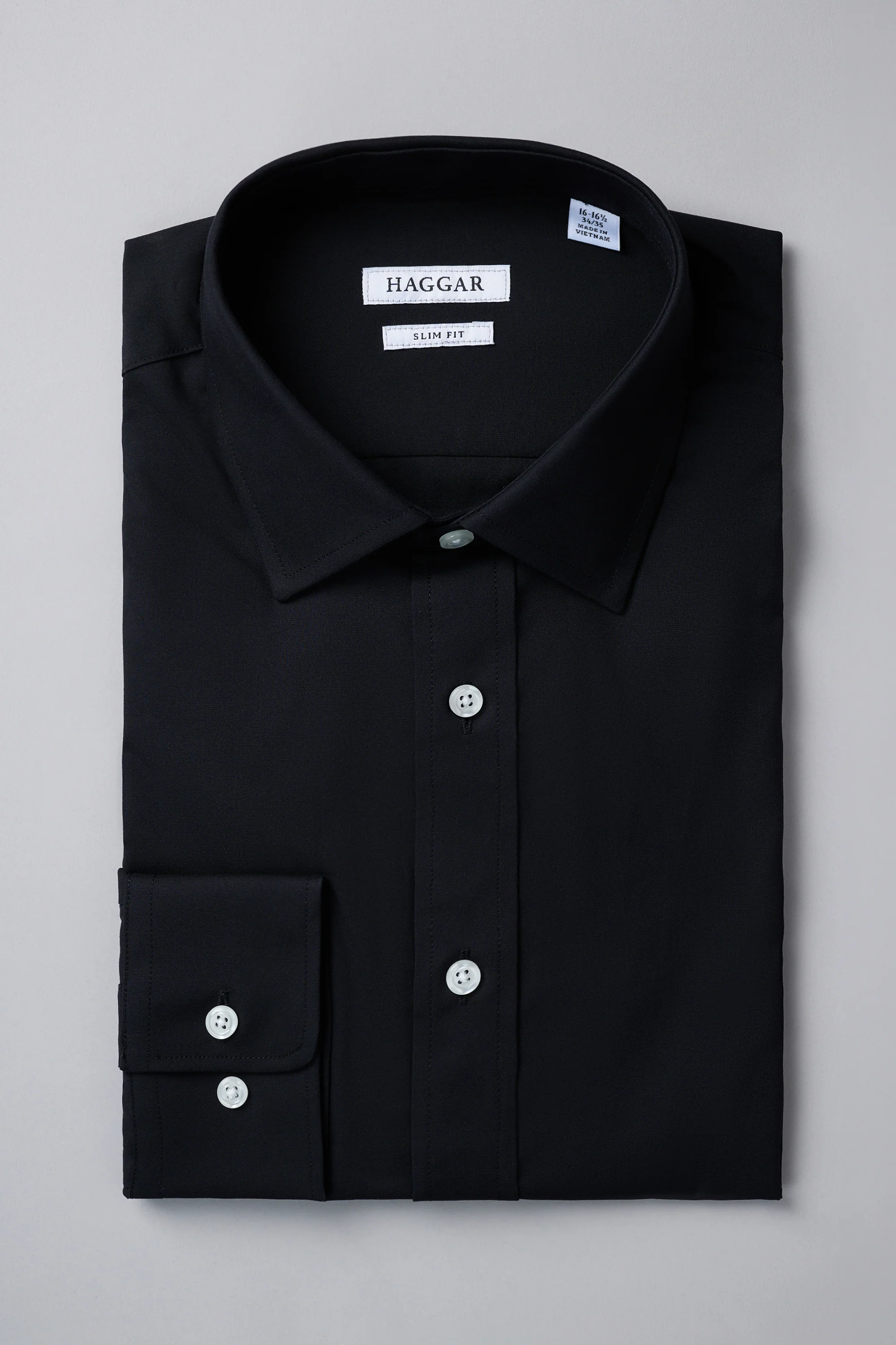 Premium Comfort Dress Shirt - Black