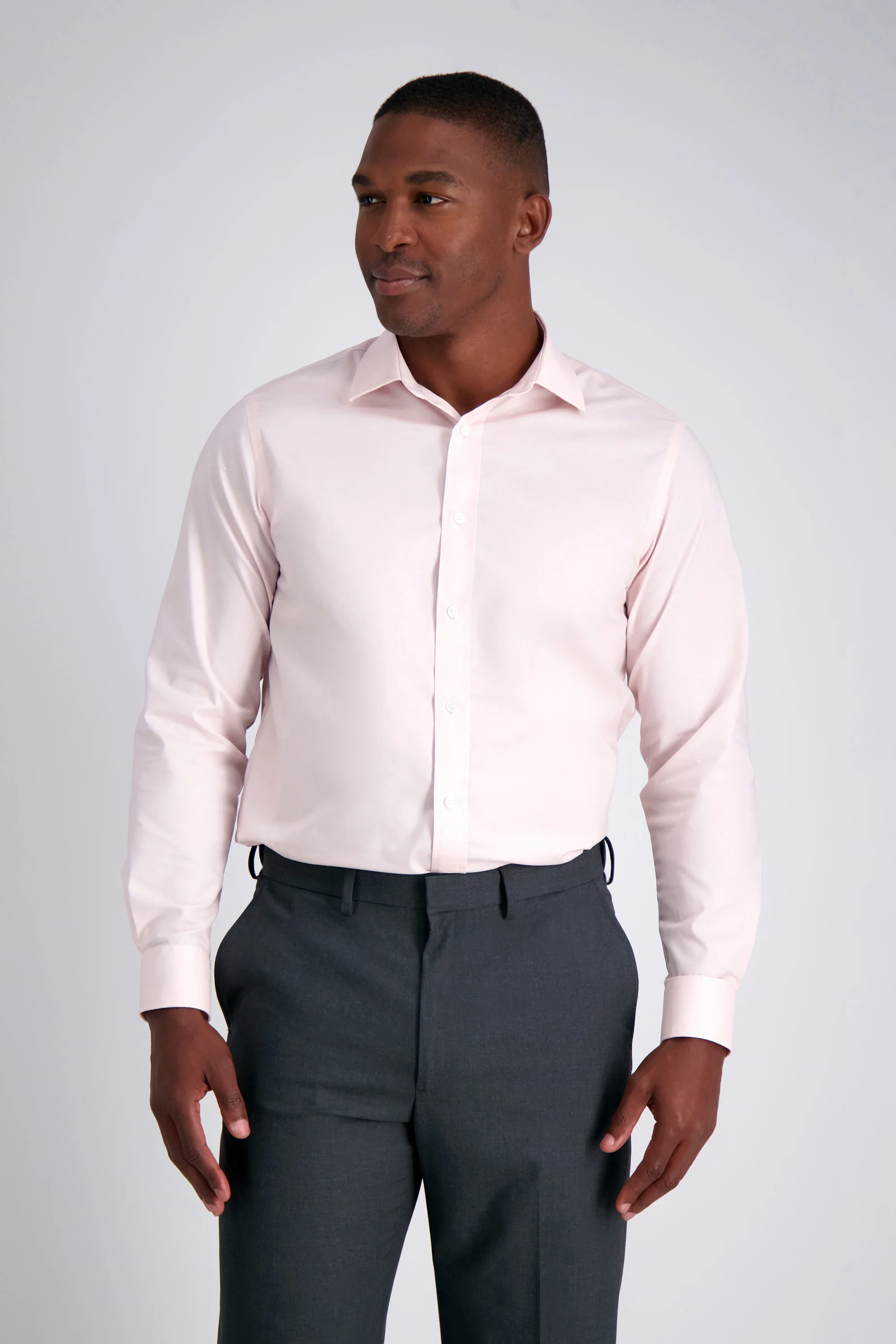 Premium Comfort Dress Shirt - Light Pink