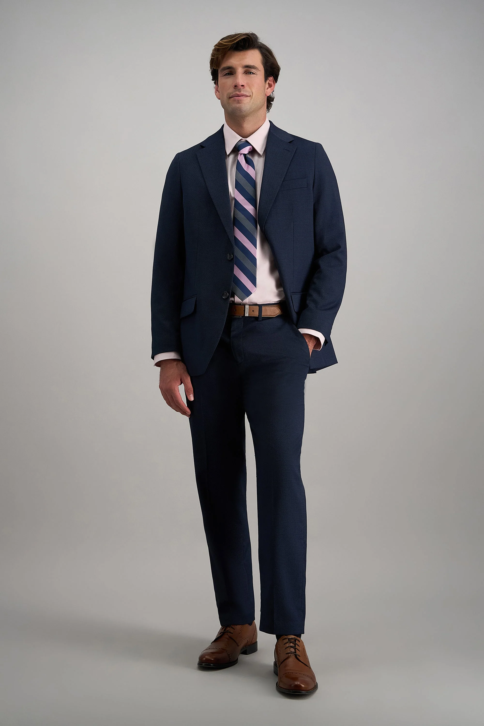 Premium Comfort Dress Shirt - Pink - Image 3