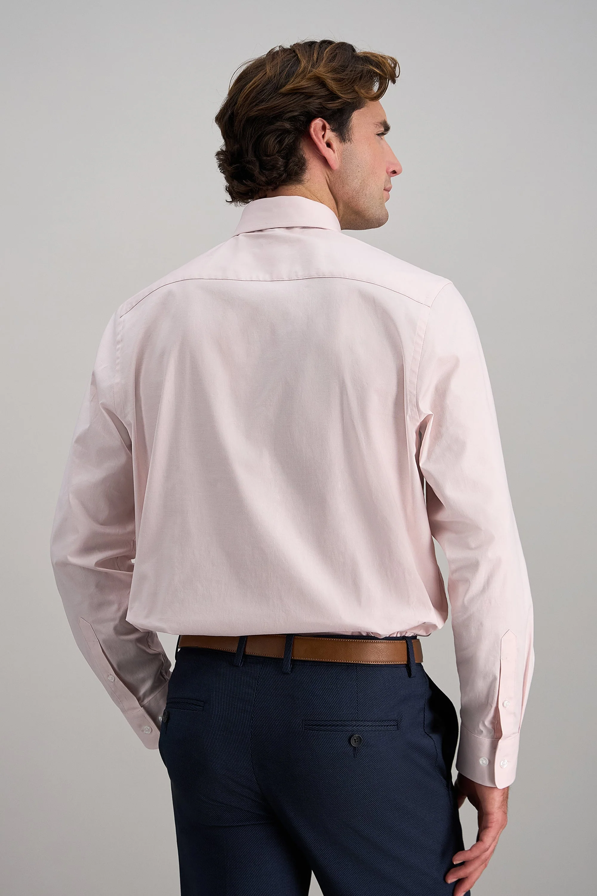 Premium Comfort Dress Shirt - Pink - Image 4