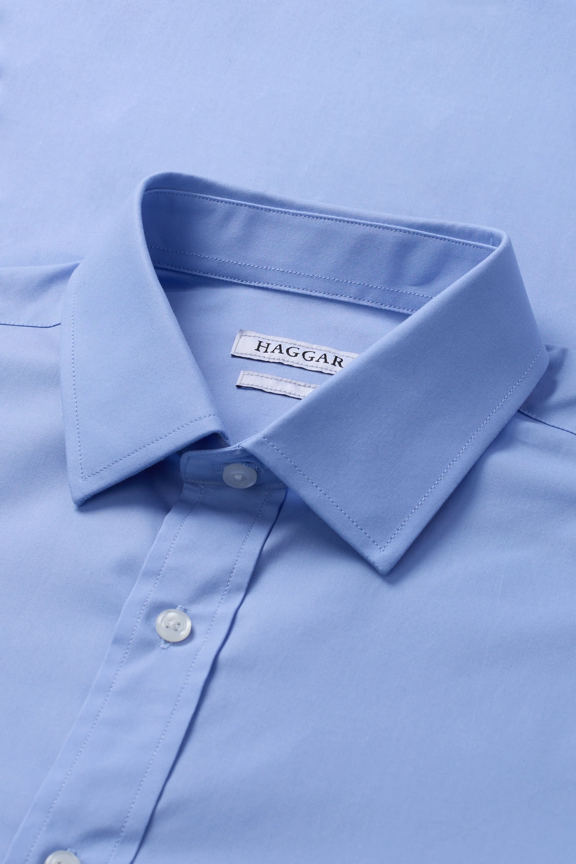 Premium Comfort Tall Dress Shirt - Blue - Image 4