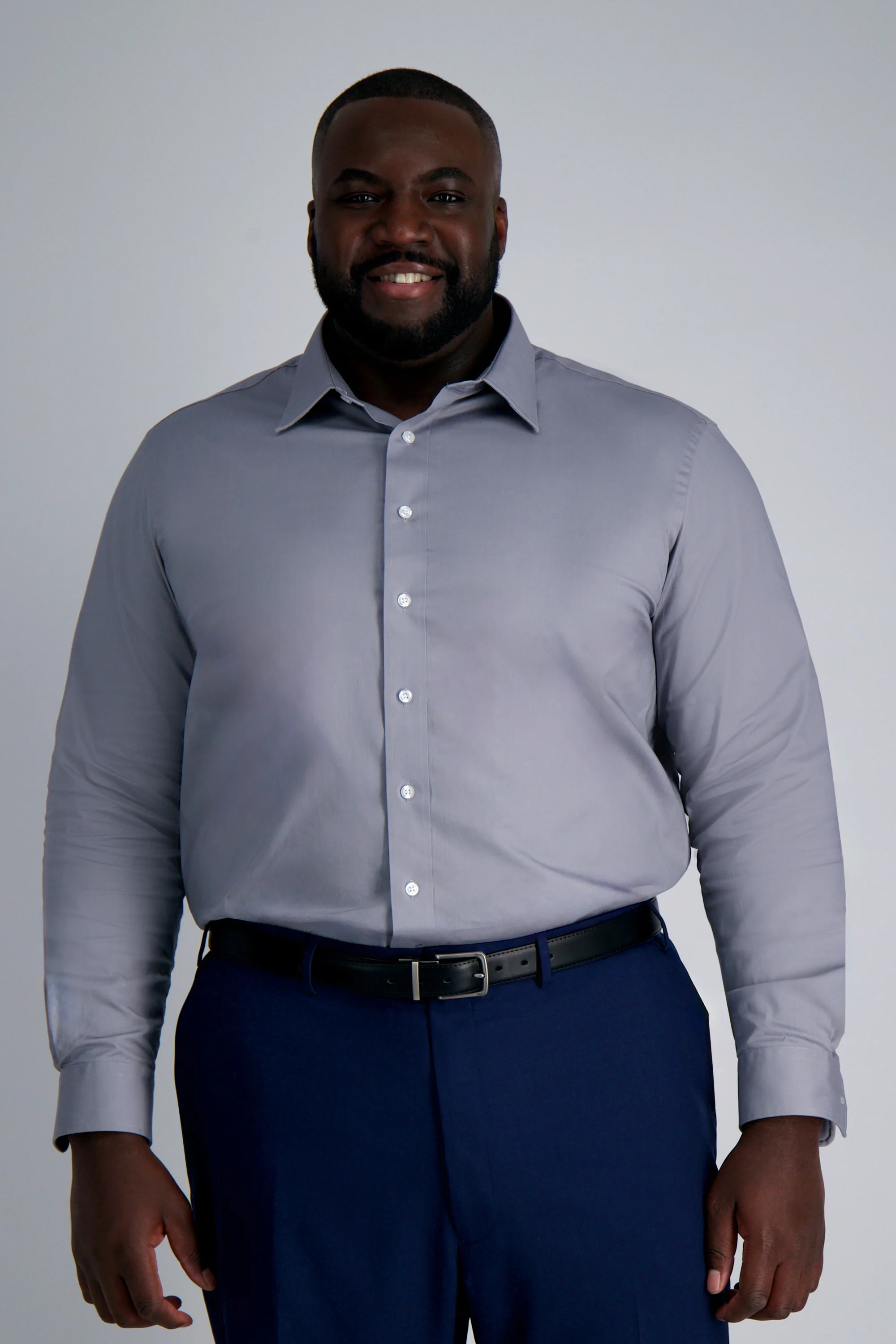 Premium Comfort Tall Dress Shirt - Charcoal