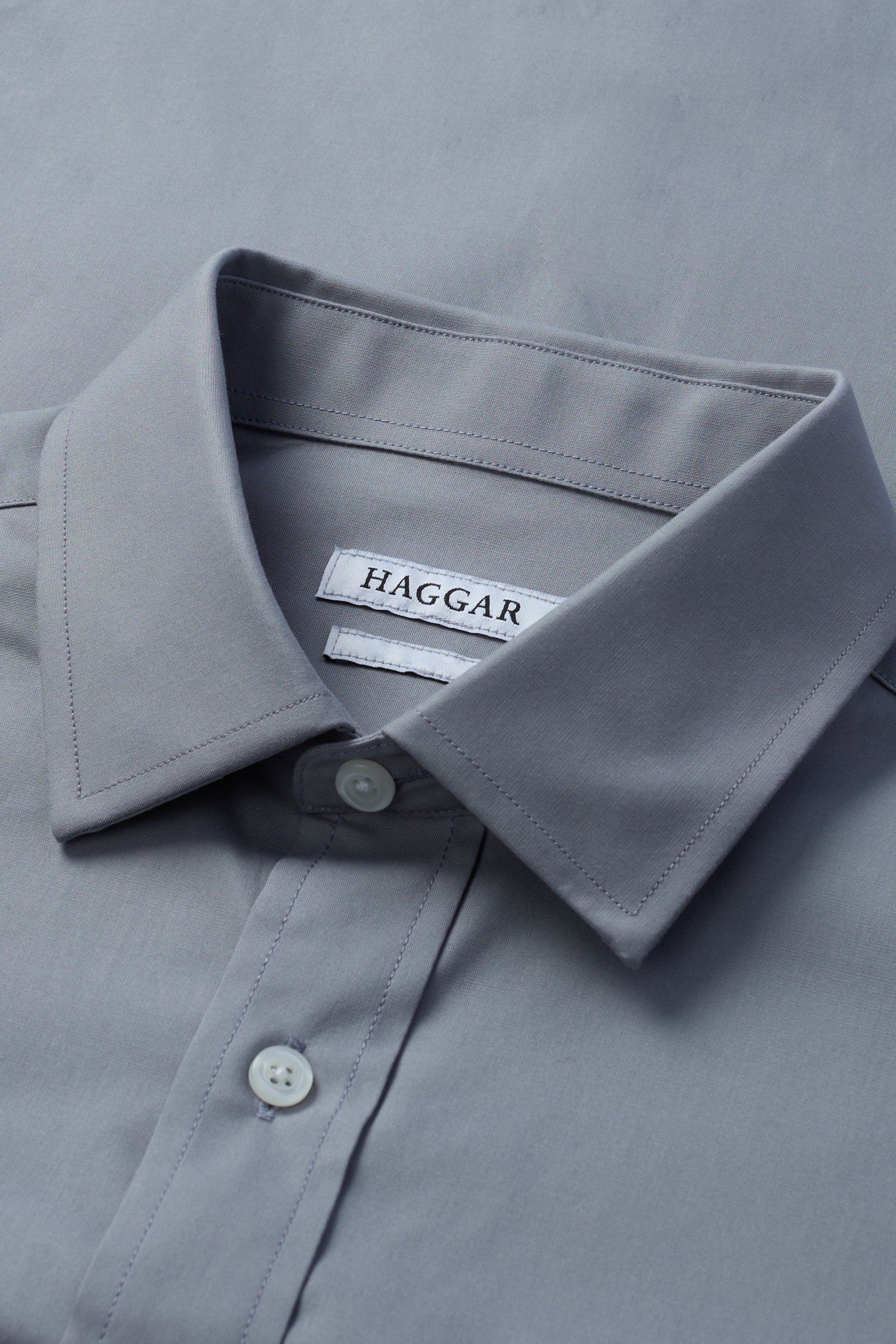 Premium Comfort Tall Dress Shirt - Charcoal - Image 4