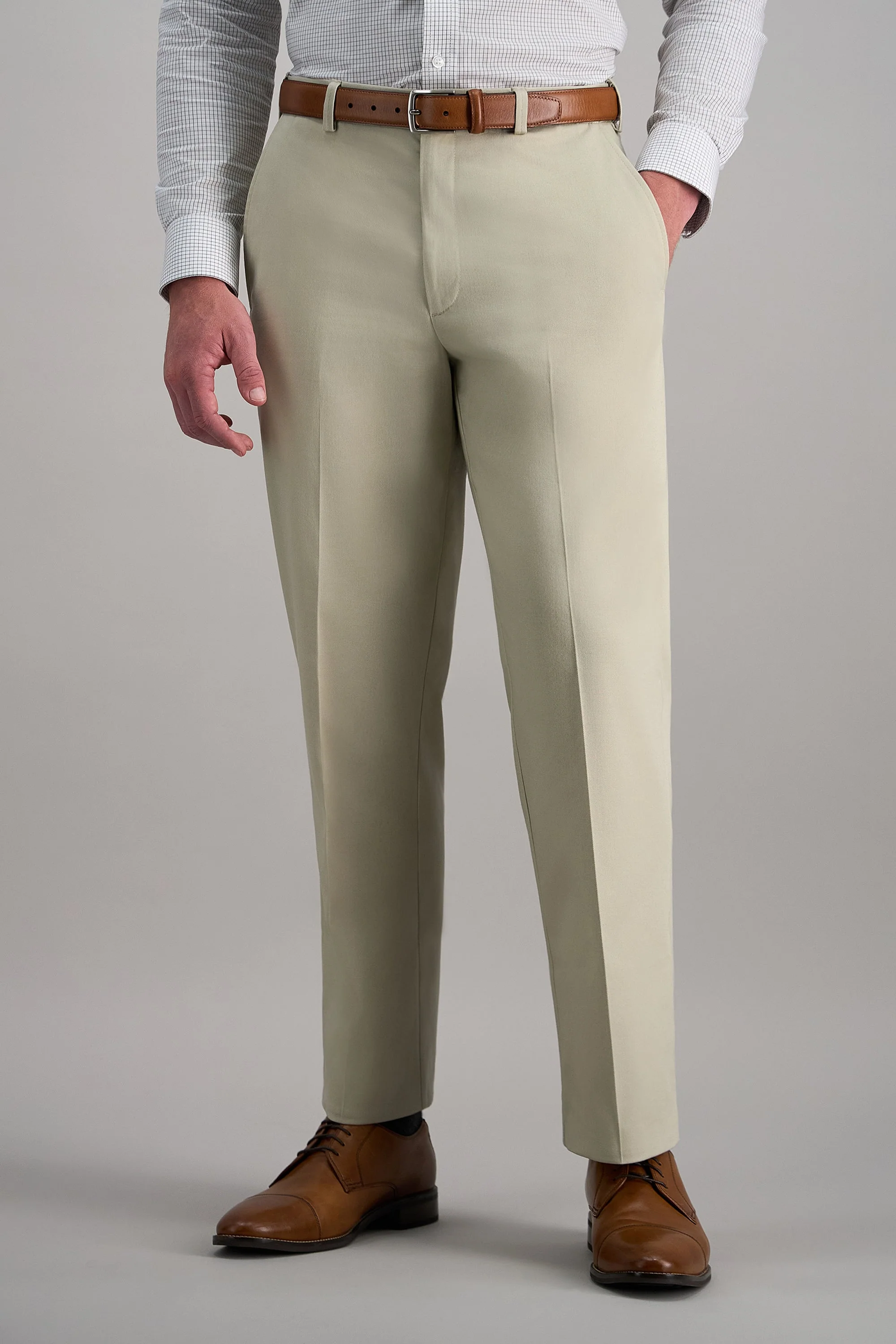 Premium No Iron Khaki - Image 11