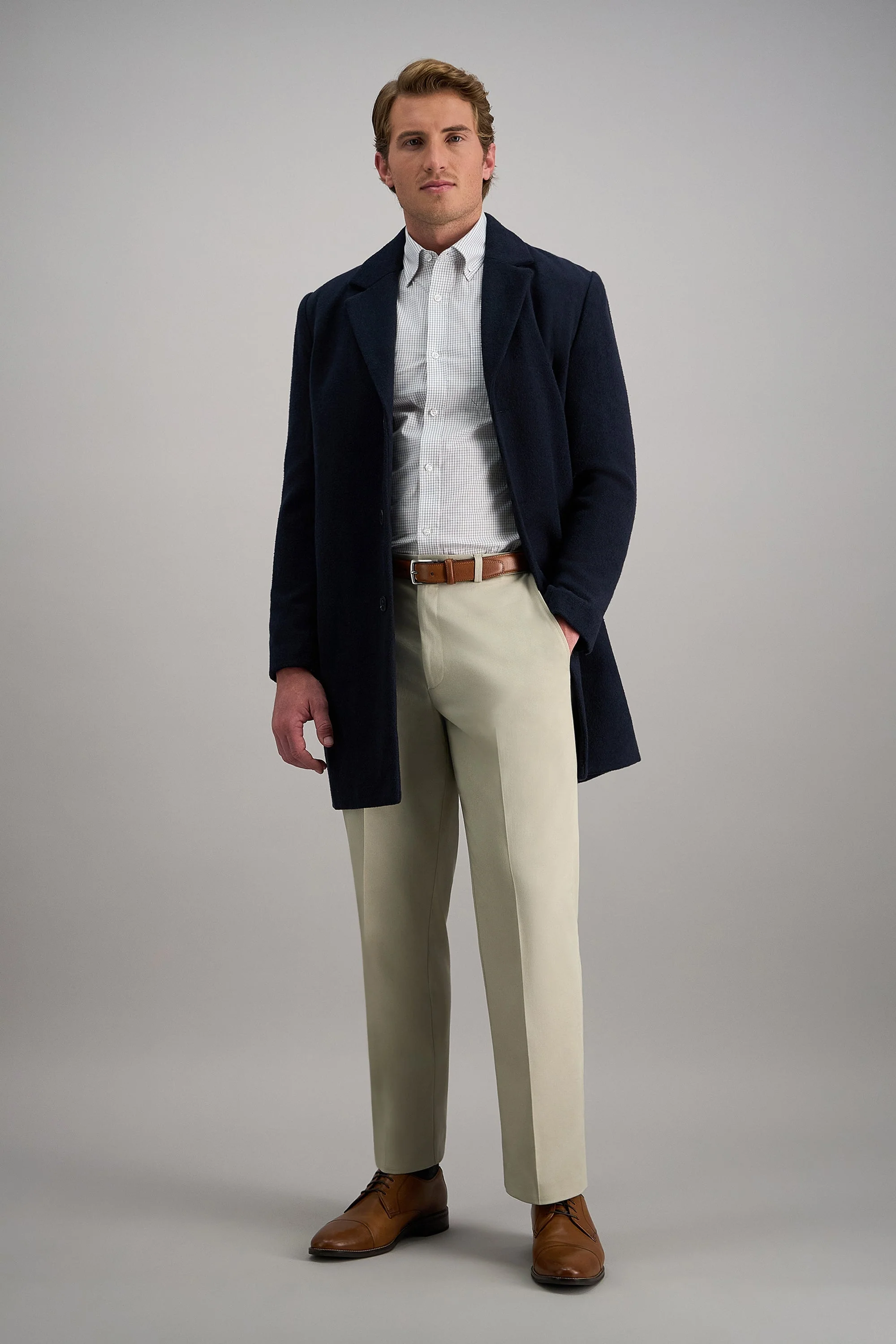 Premium No Iron Khaki - Image 13