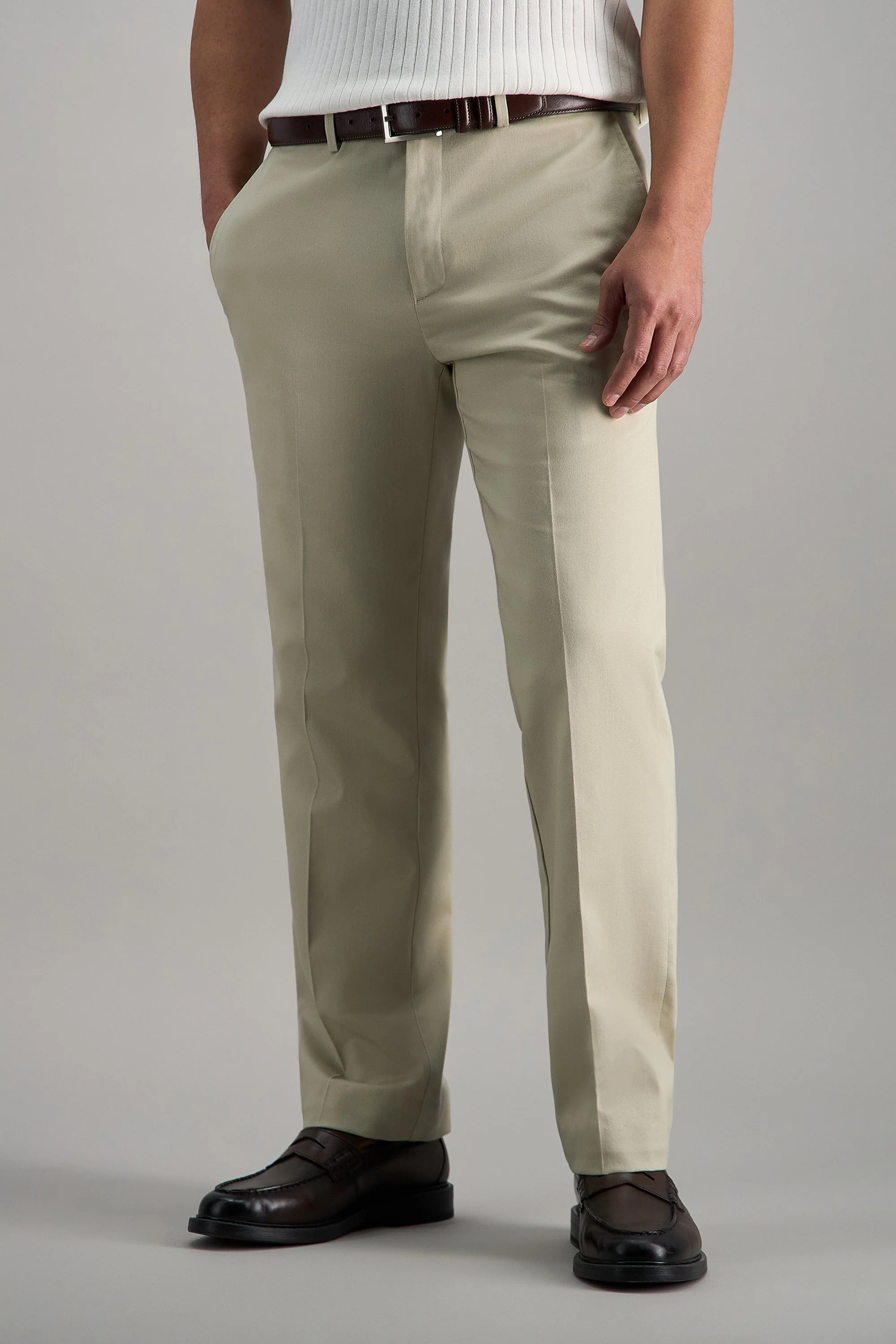 Premium No Iron Khaki - Image 6