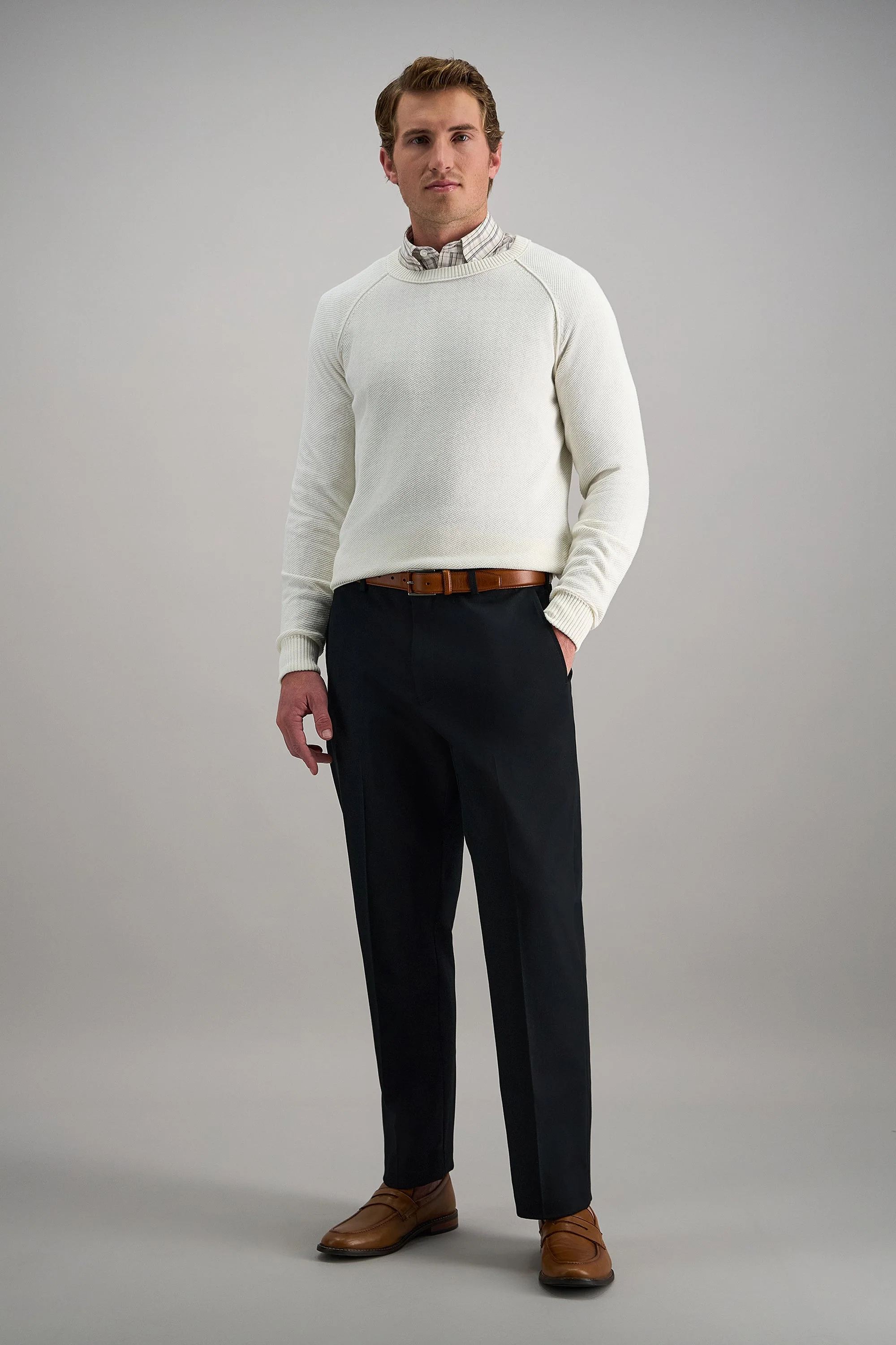 Premium No Iron Khaki - Image 3