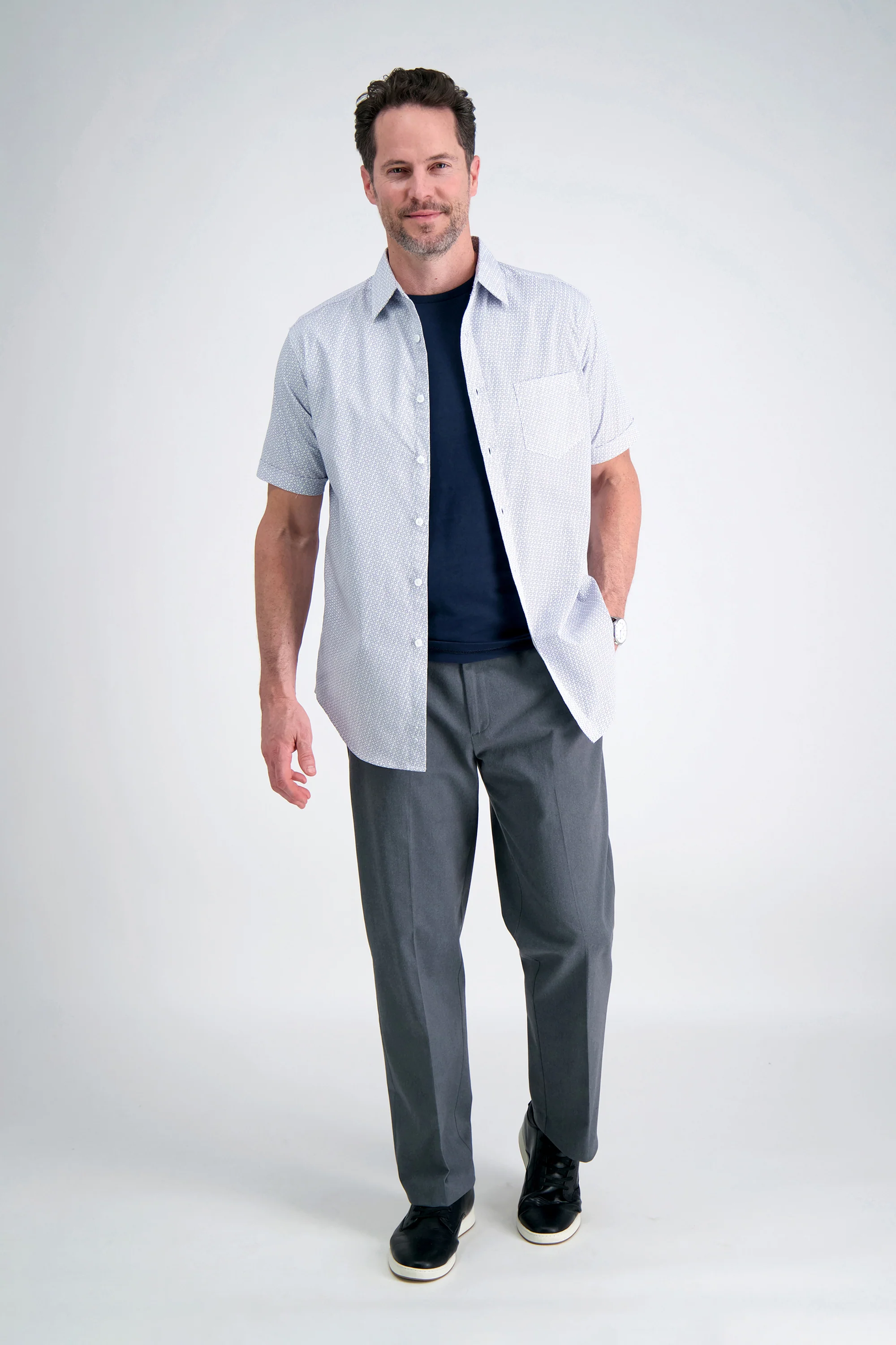 Premium No Iron Khaki Heatherㅤ - Image 4