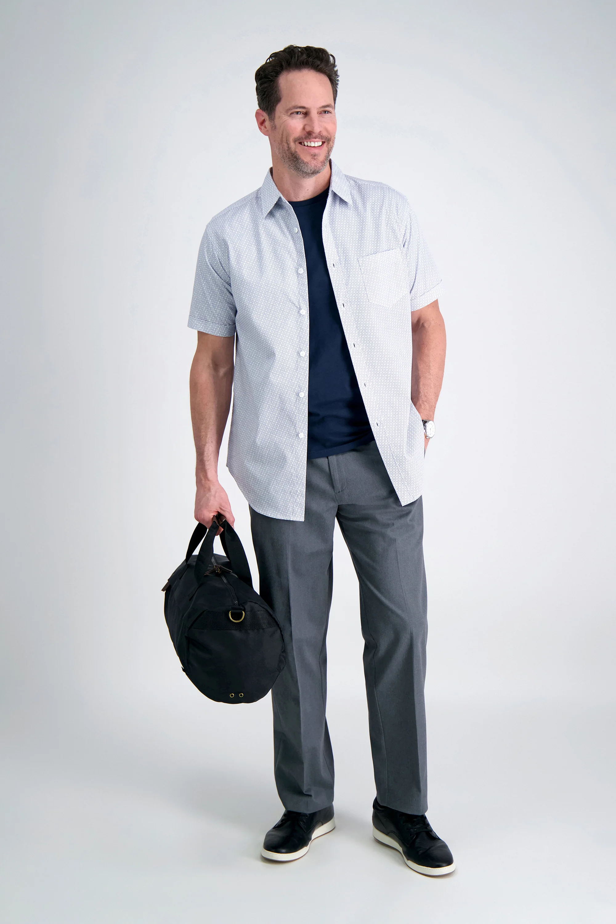 Premium No Iron Khaki Heatherㅤ - Image 8