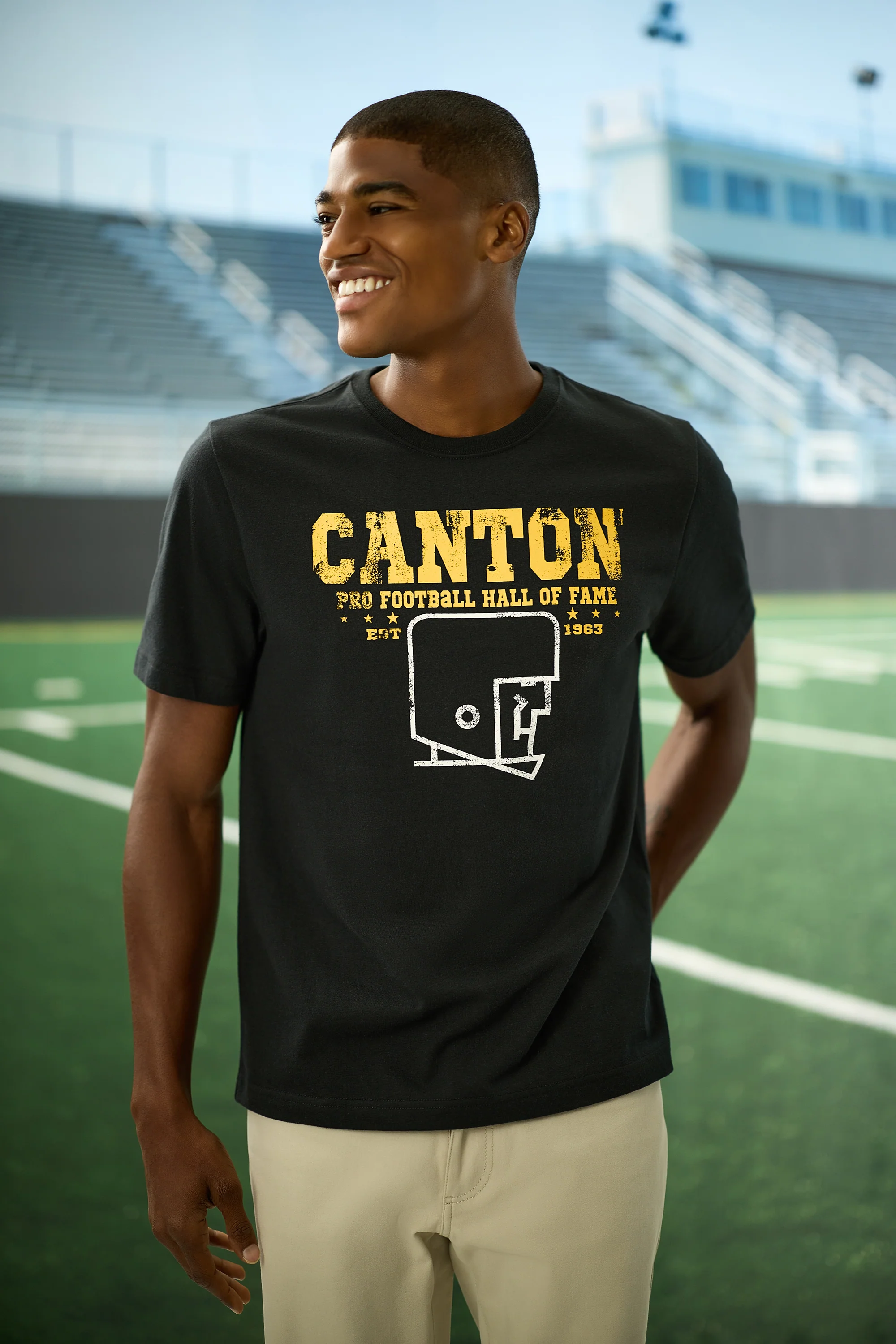 Pro Football Hall of Fame X Haggar - Canton Graphic Tee - Image 85