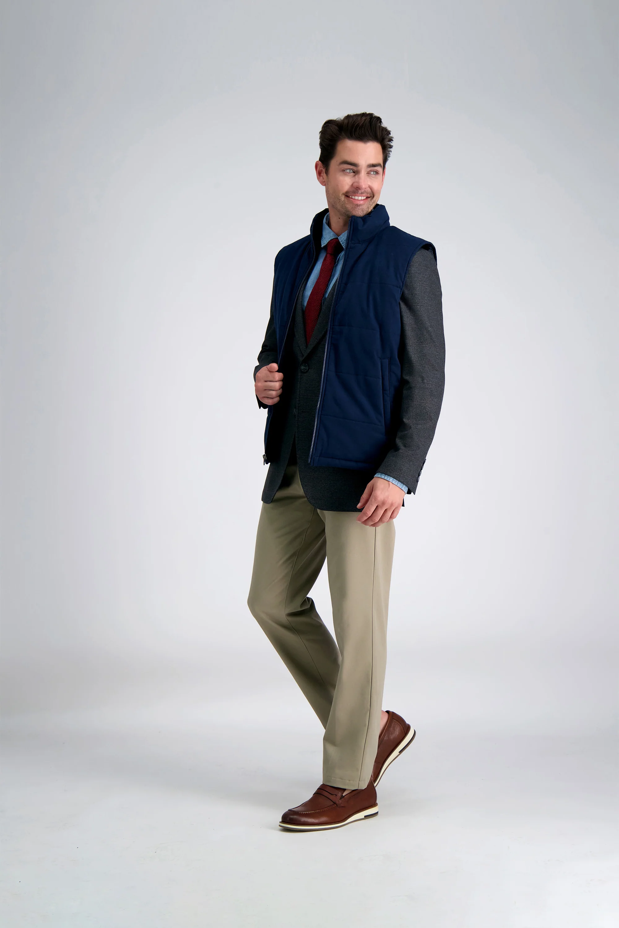 Puffer Vest - Moleskin - Image 7