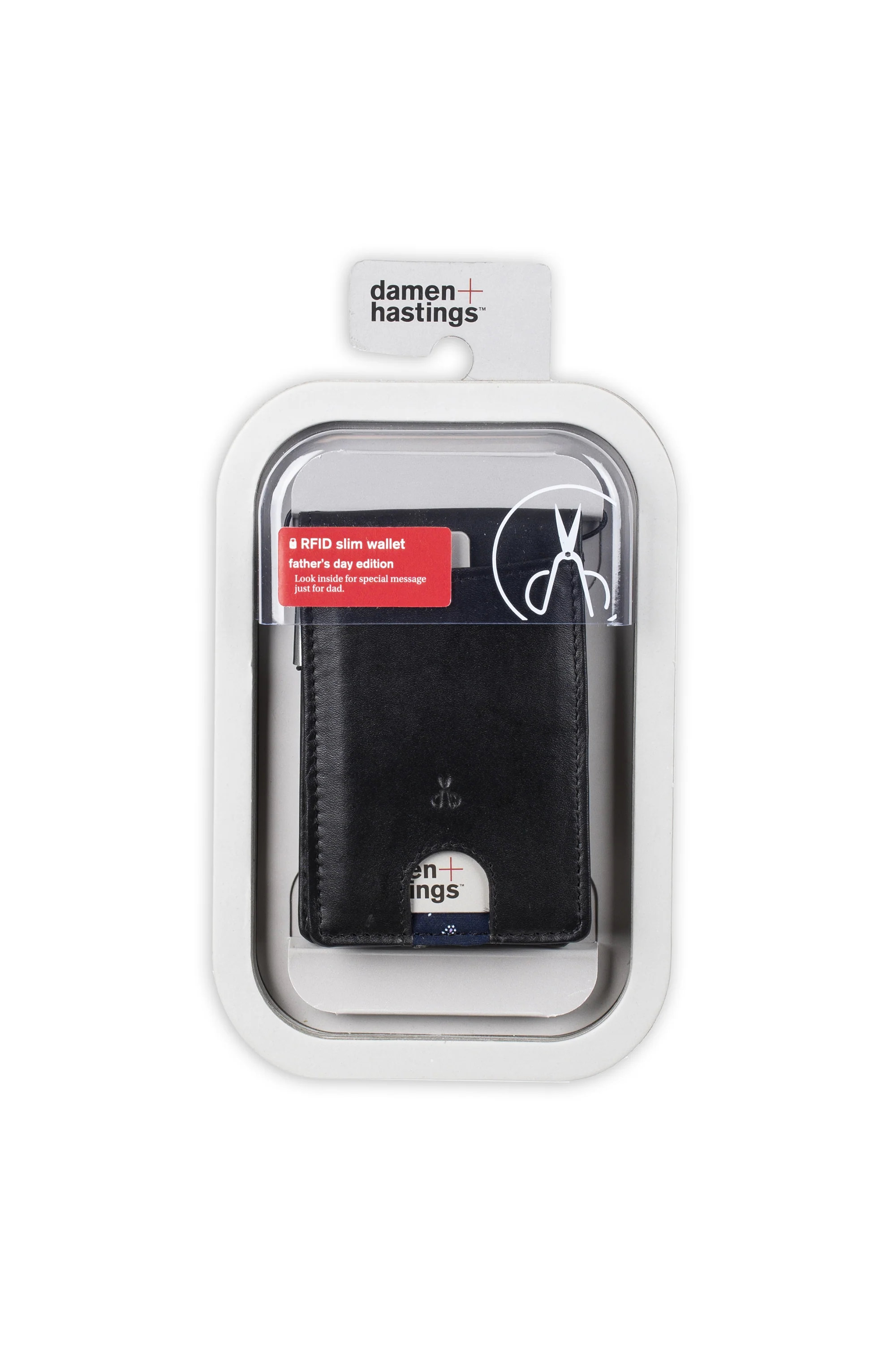 RFID Bifold Wallet with Removable Money Clip, Best Dad Ever Engraving - Black - Image 3