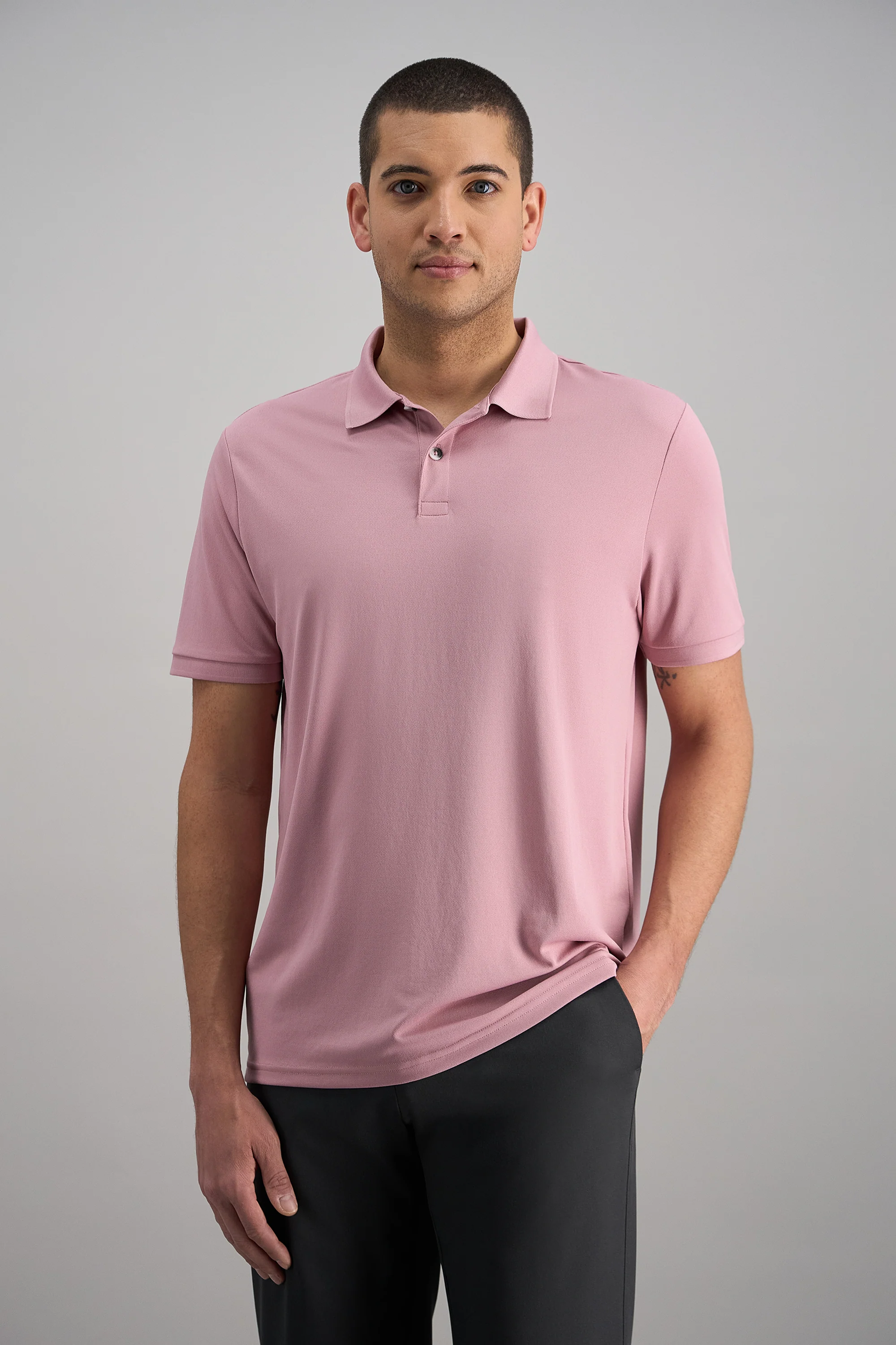 Short Sleeve Pique Polo - Image 5