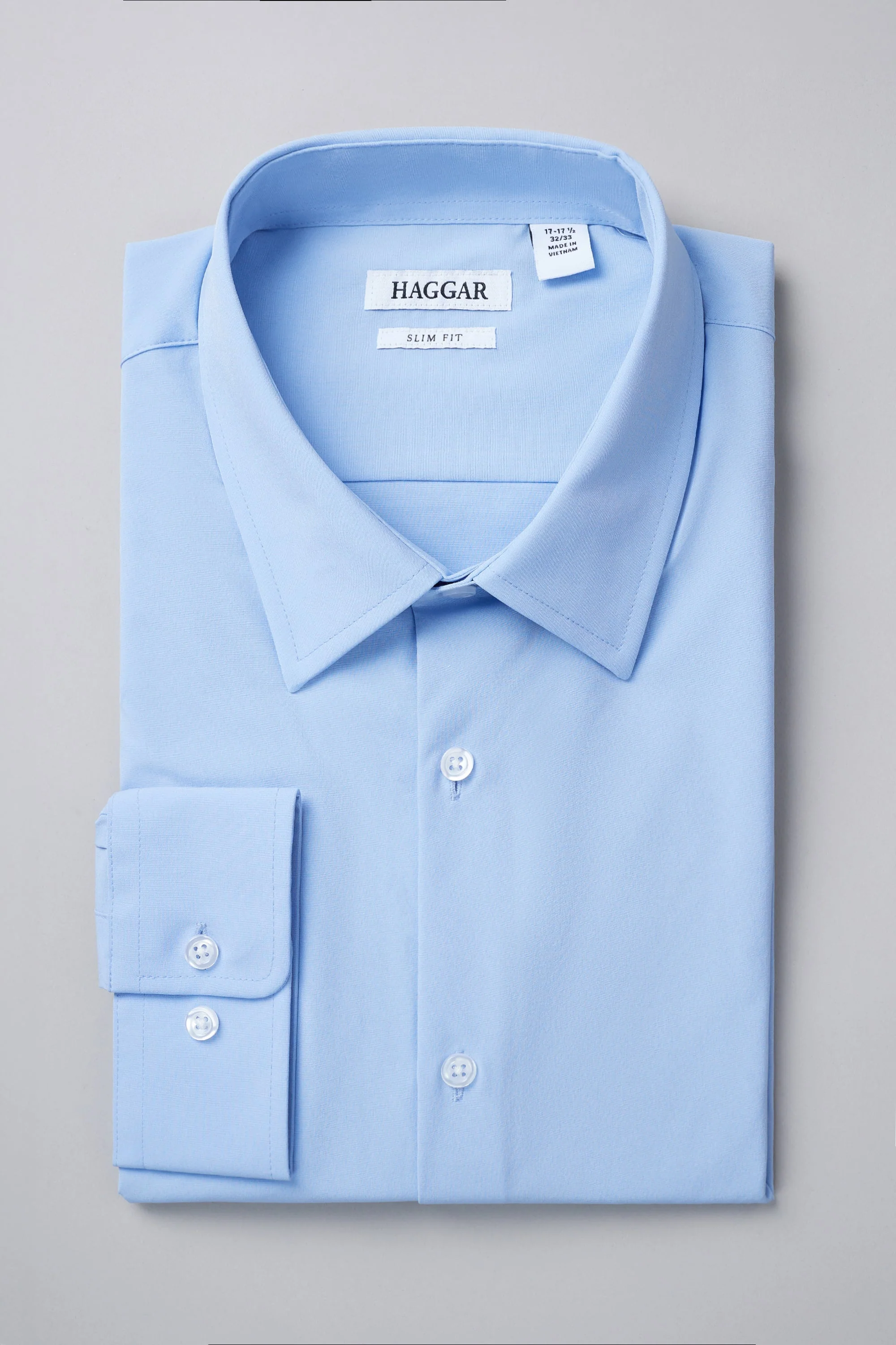 Smart Wash® Dress Shirt - Blue