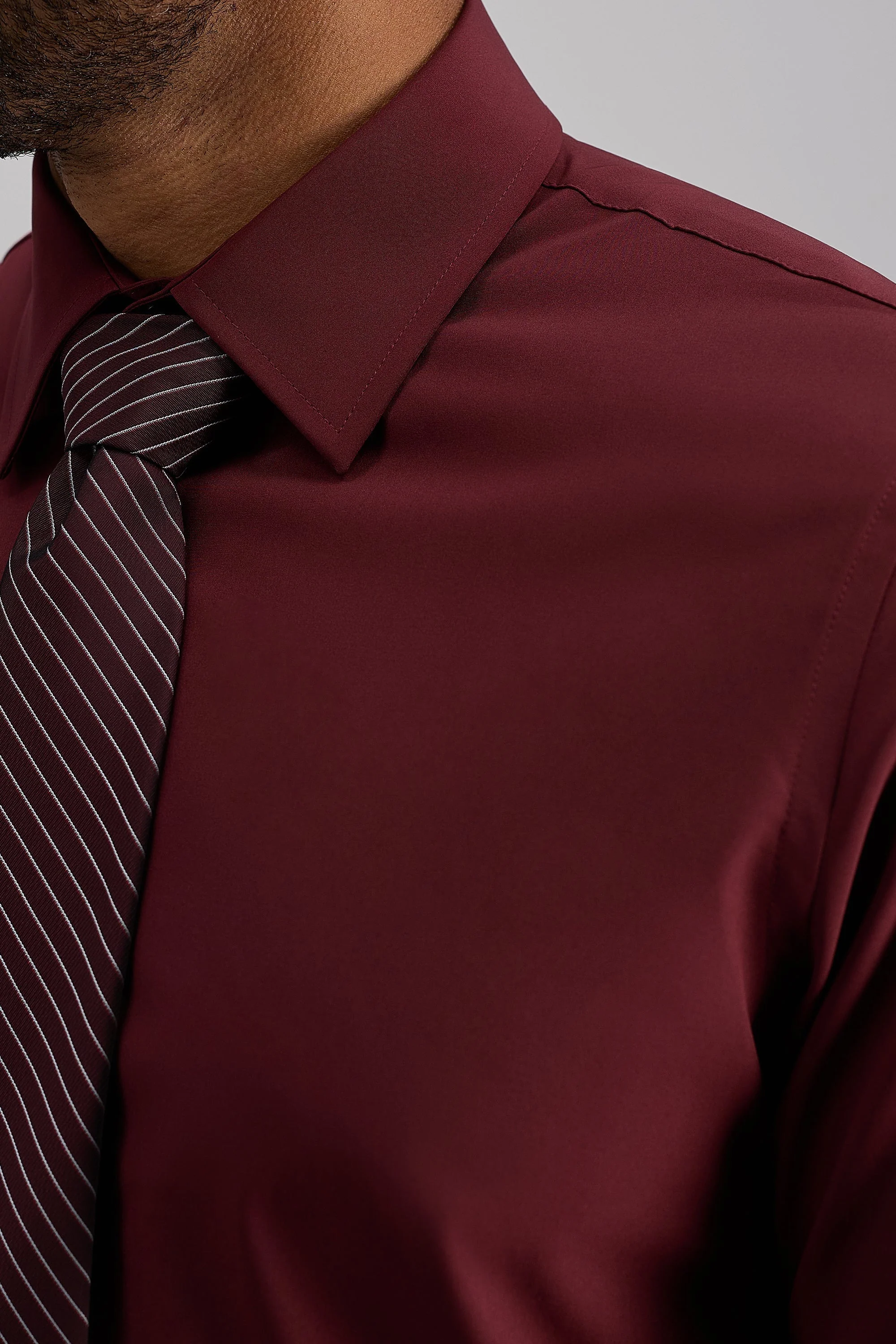 Smart Wash® Dress Shirt - Dewberry - Image 5
