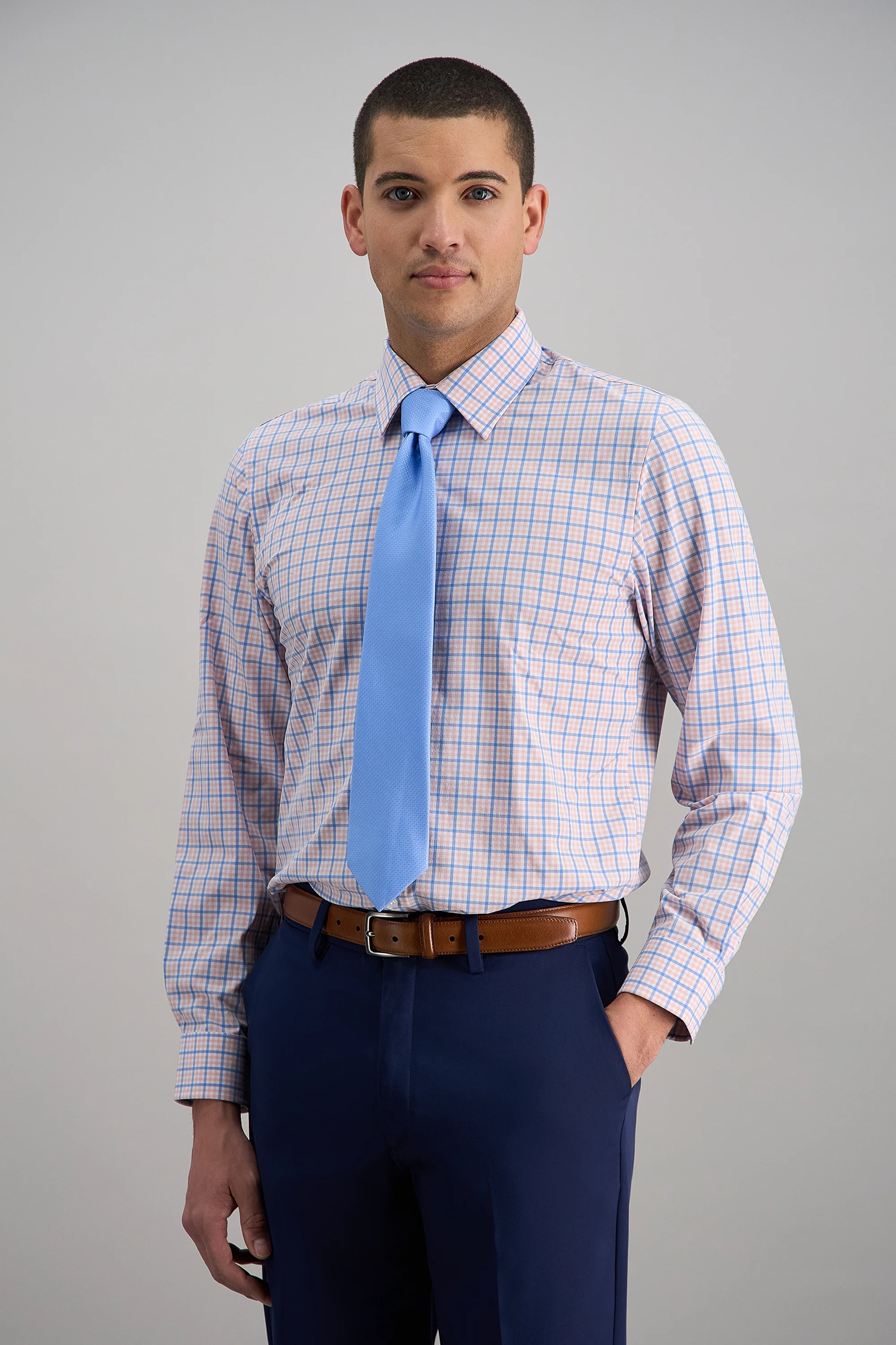Smart Wash® Dress Shirt - Medium Pink - Image 2