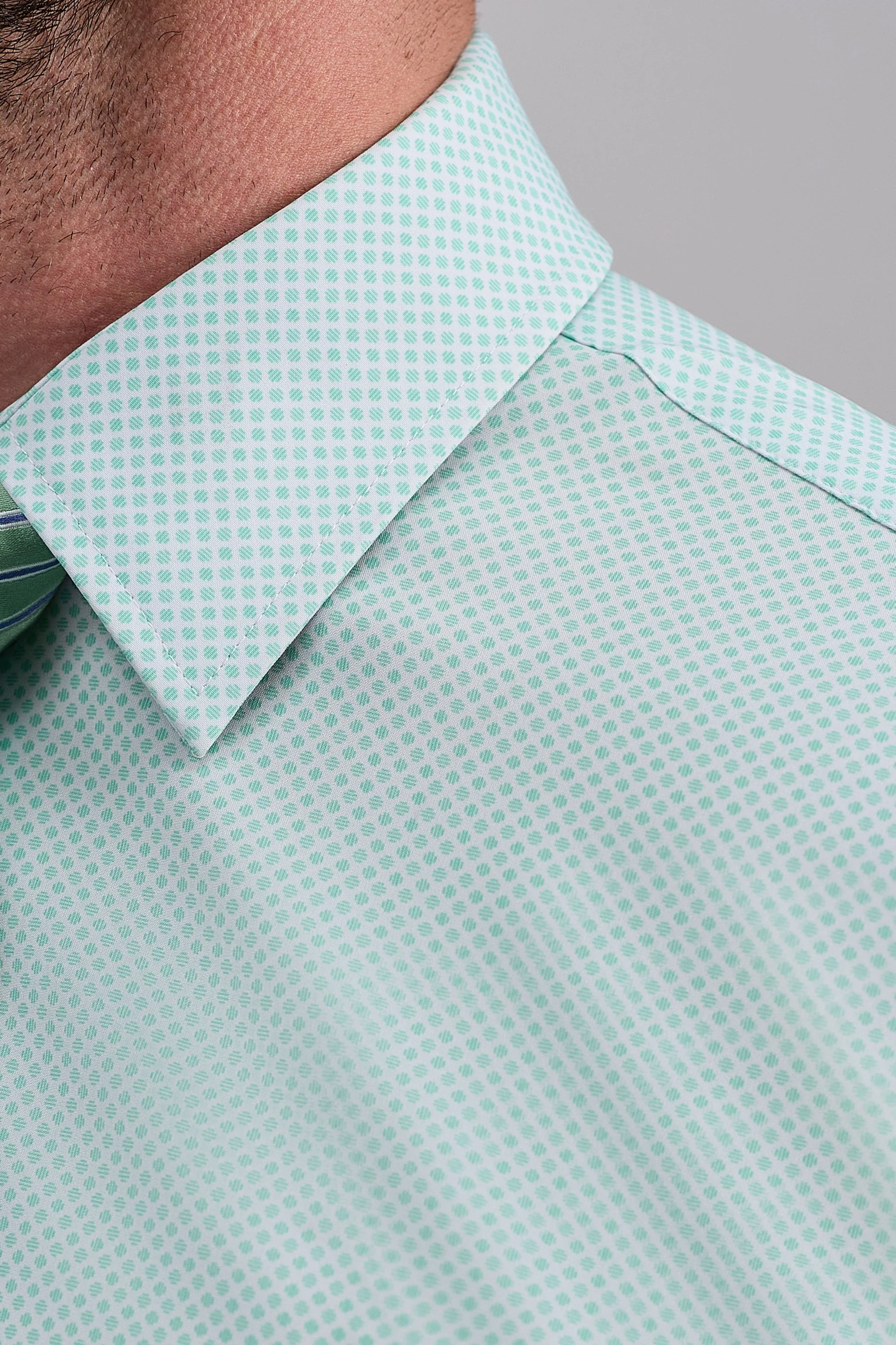 Smart Wash® Dress Shirt - Teal - Image 5