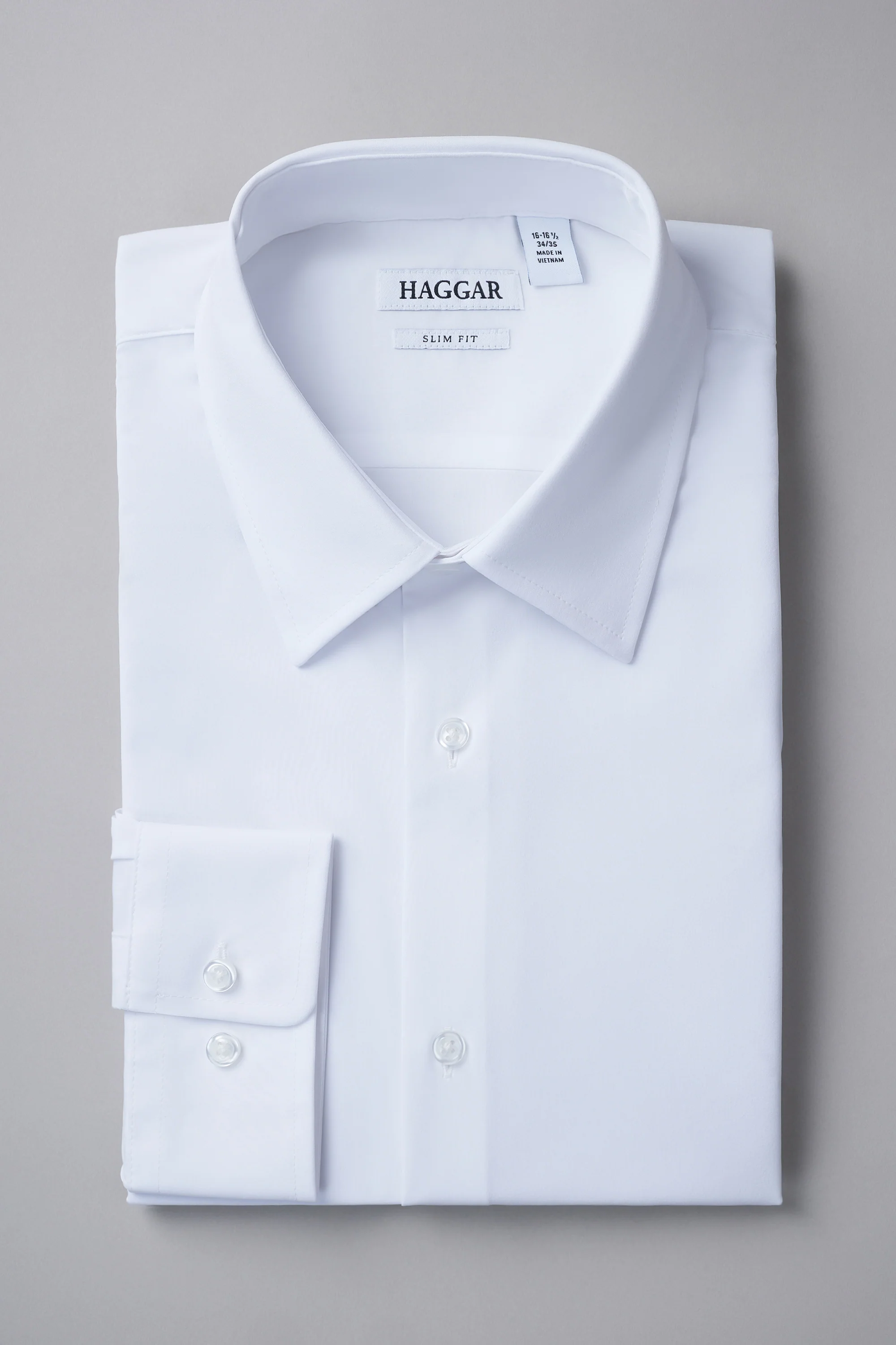 Smart Wash® Dress Shirt - White
