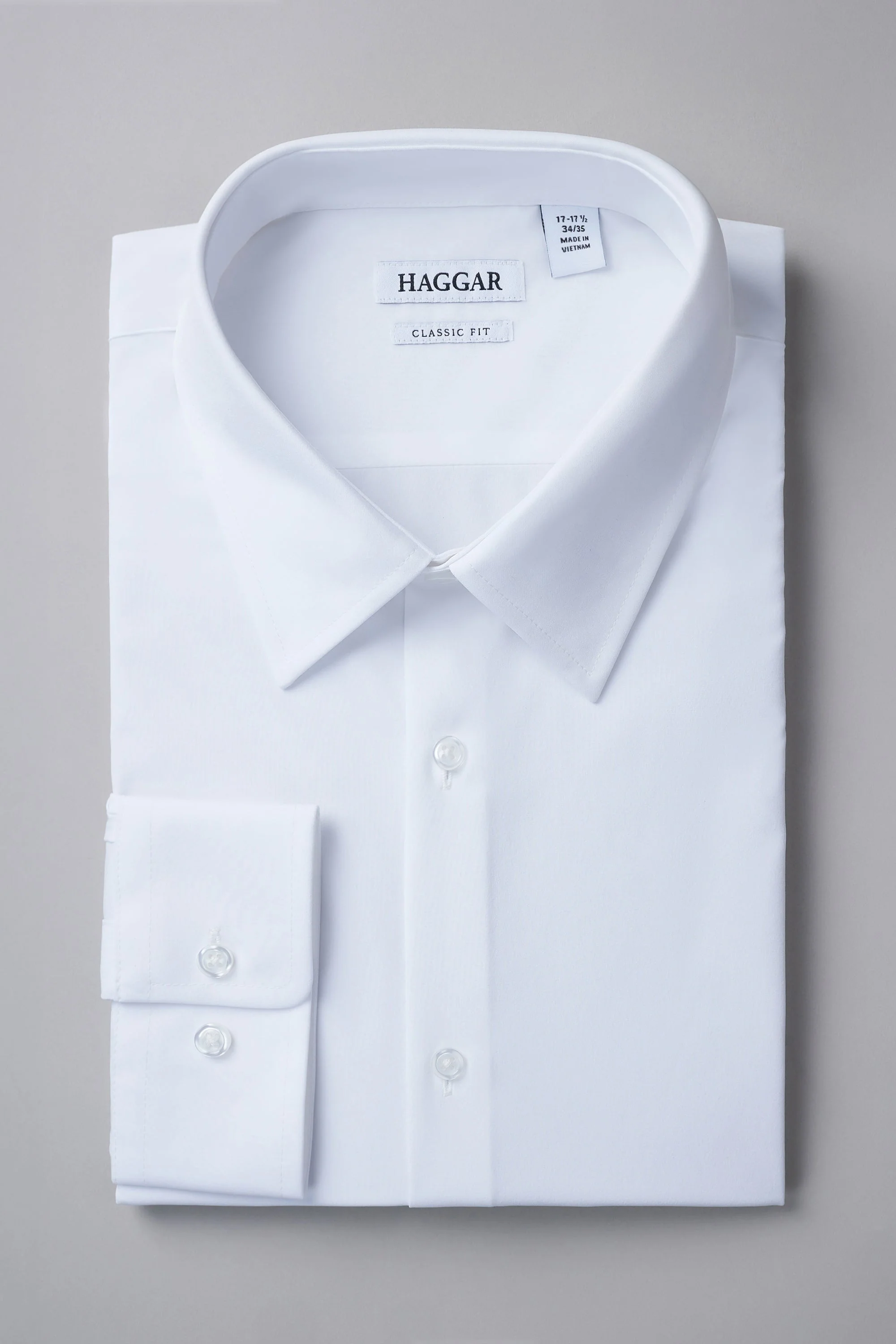 Smart Wash® Dress Shirt - White