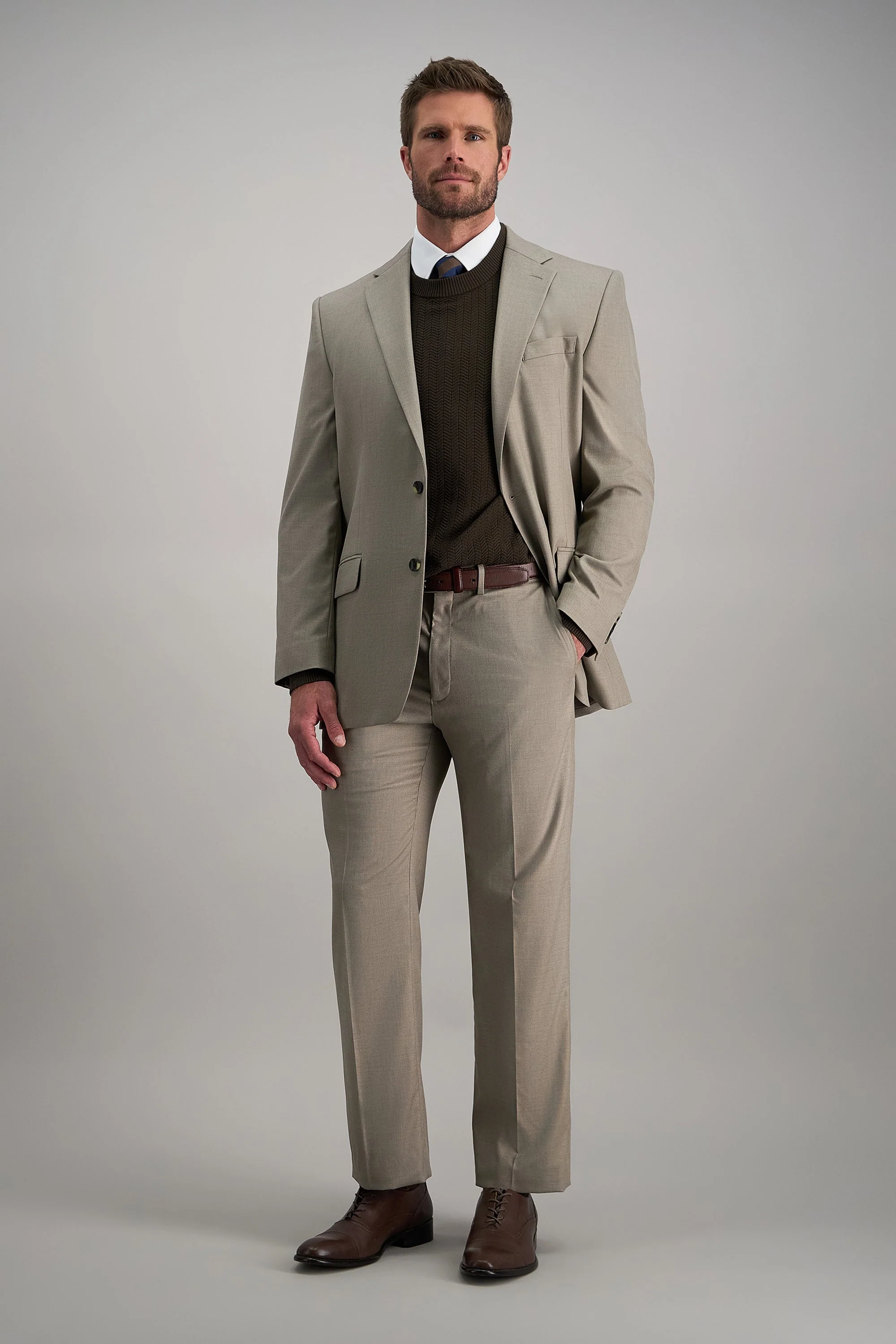 Smart Wash® Dress Shirt - White - Image 3
