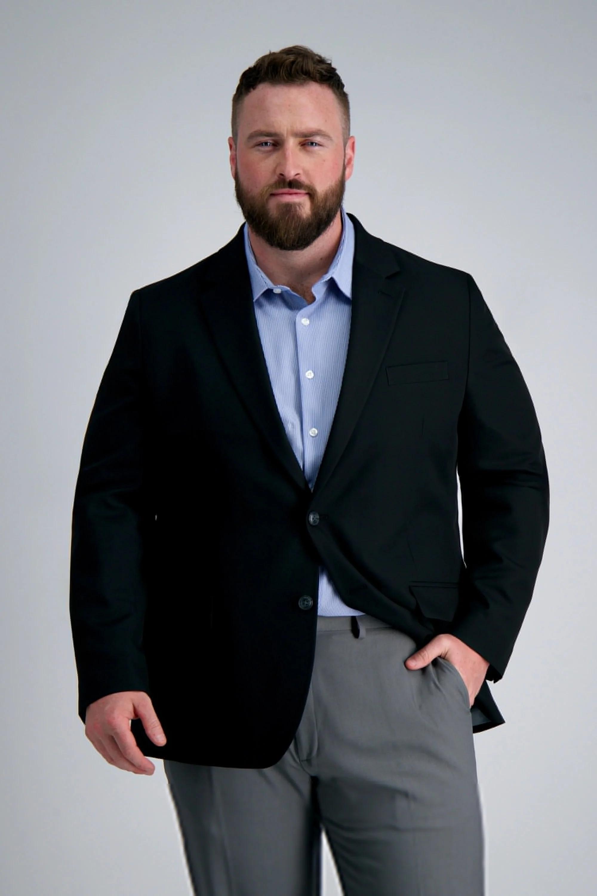 The Active Series™ Big & Tall Stretch Gabardine Sport Coat
