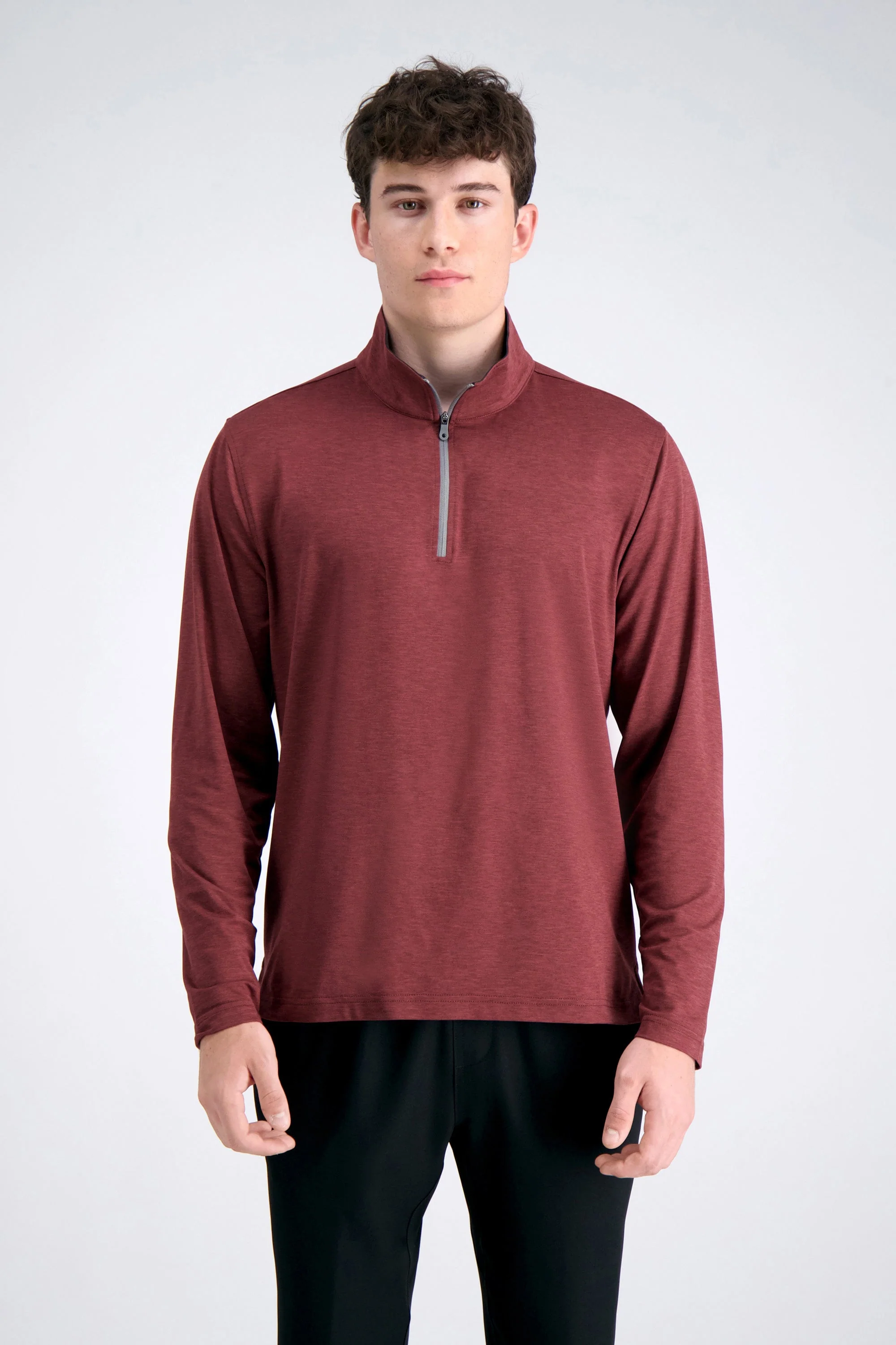 The Active Series™ Quarter Zip Heather Jersey