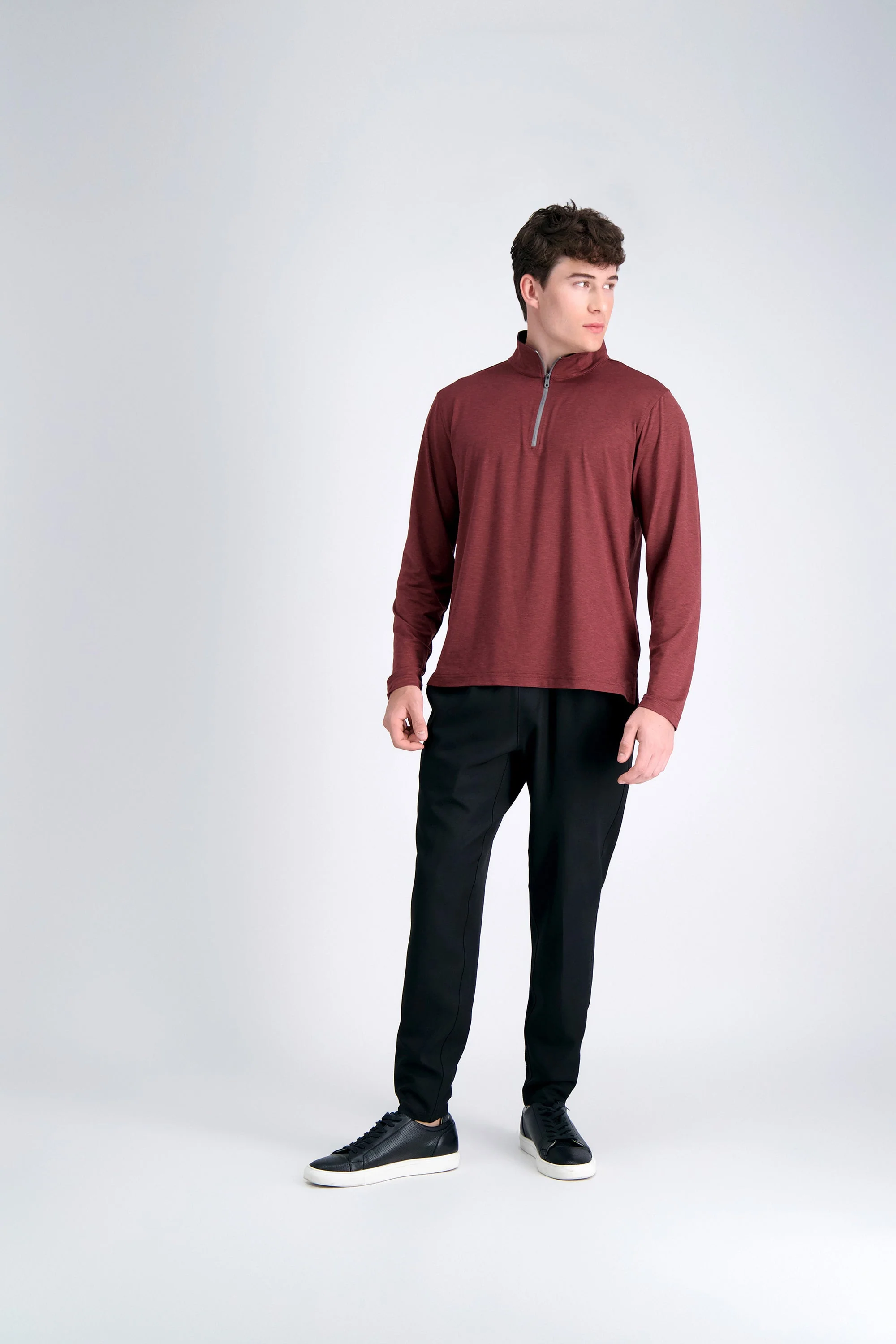 The Active Series™ Quarter Zip Heather Jersey - Image 3