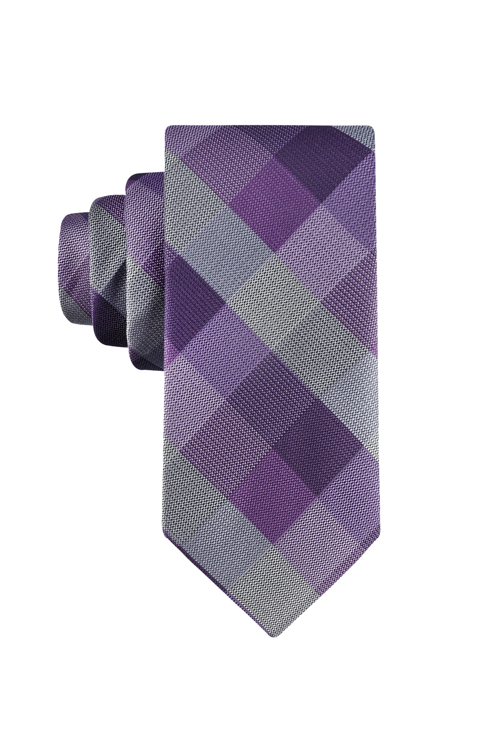 Tillie Buffalo Check Tie - Fresco Heather