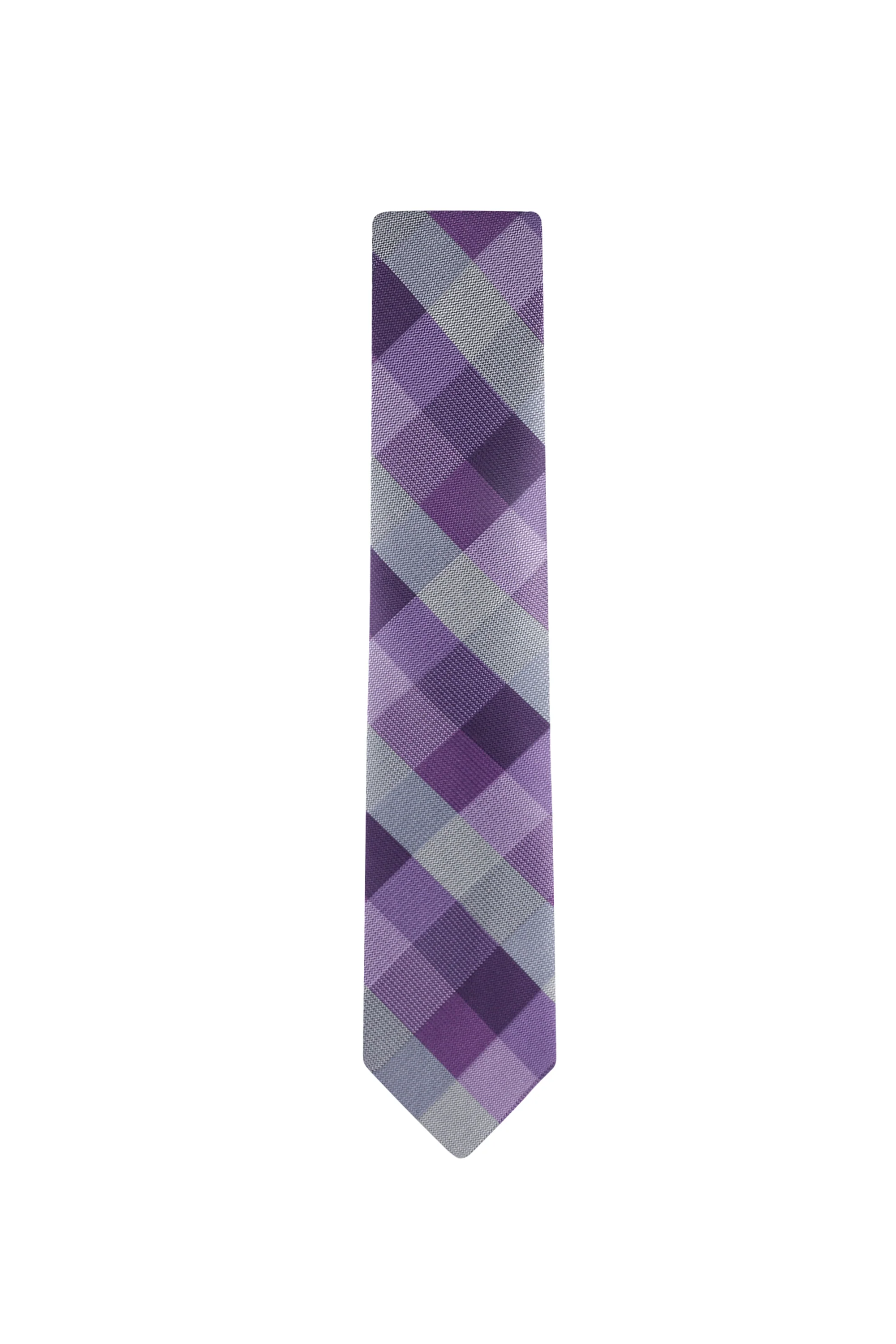 Tillie Buffalo Check Tie - Fresco Heather - Image 2