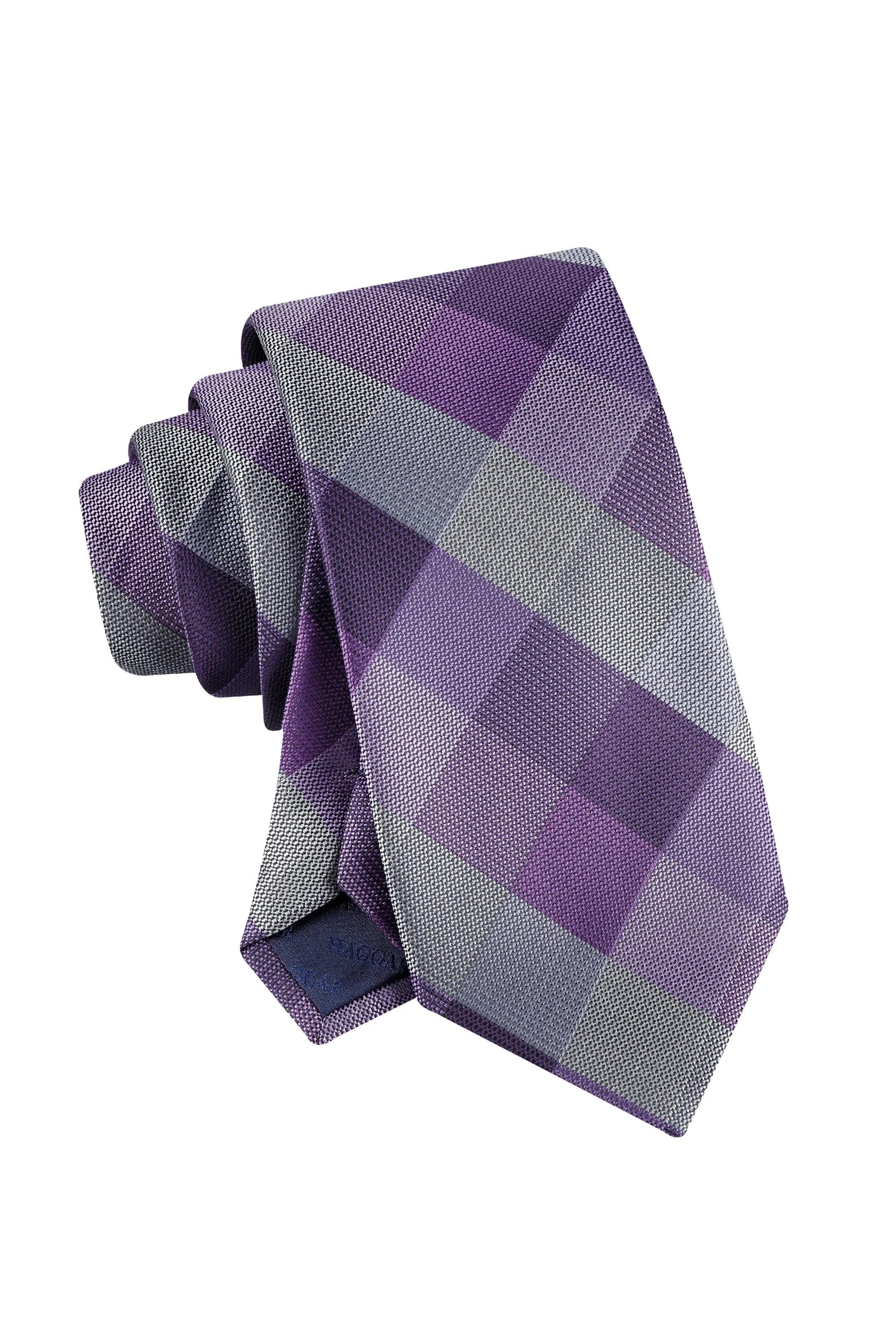Tillie Buffalo Check Tie - Fresco Heather - Image 4