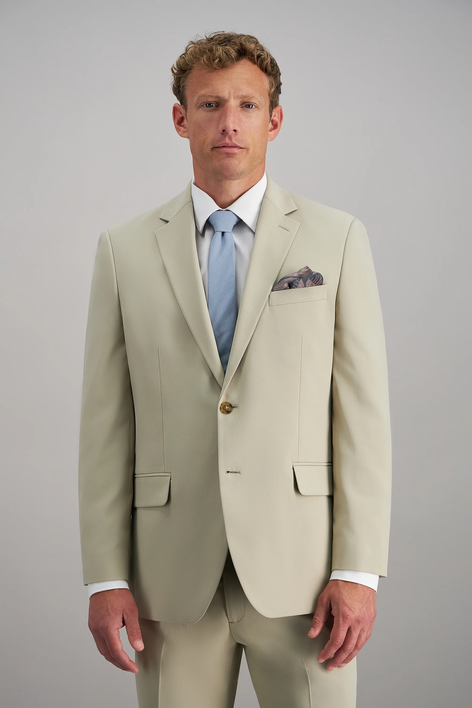 Travel Performance Solid Twill Suit Separates - Image 3
